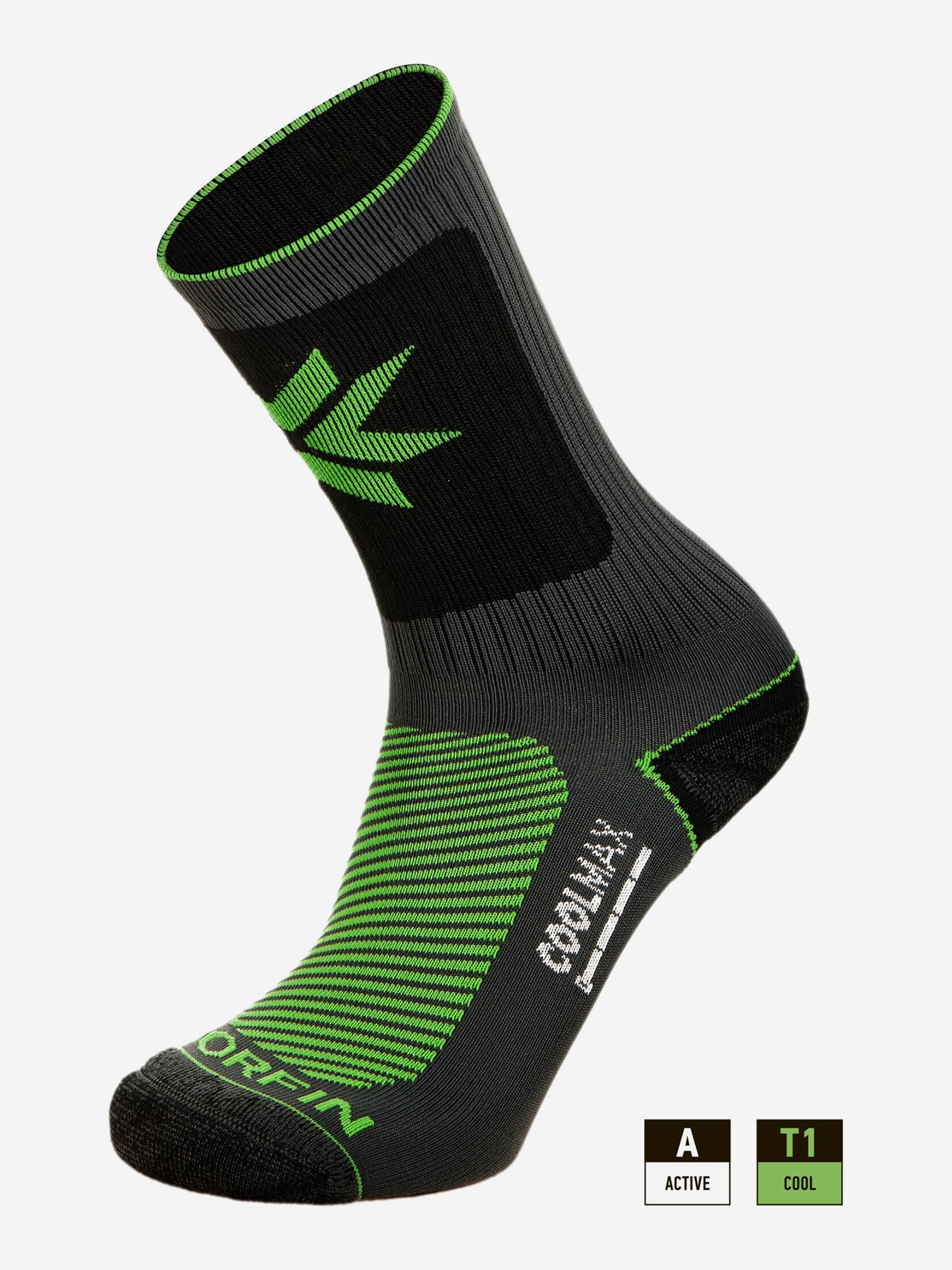 Изображение товара Термоноски Norfin T1A ELEMENT ACTIVE COOLMAX CREW для зимней рыбалки и охоты