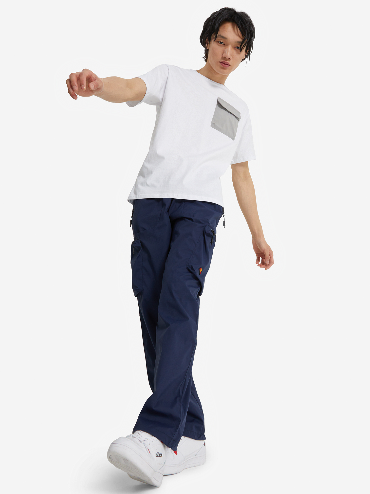 фото Футболка мужская оверсайз ellesse, белый