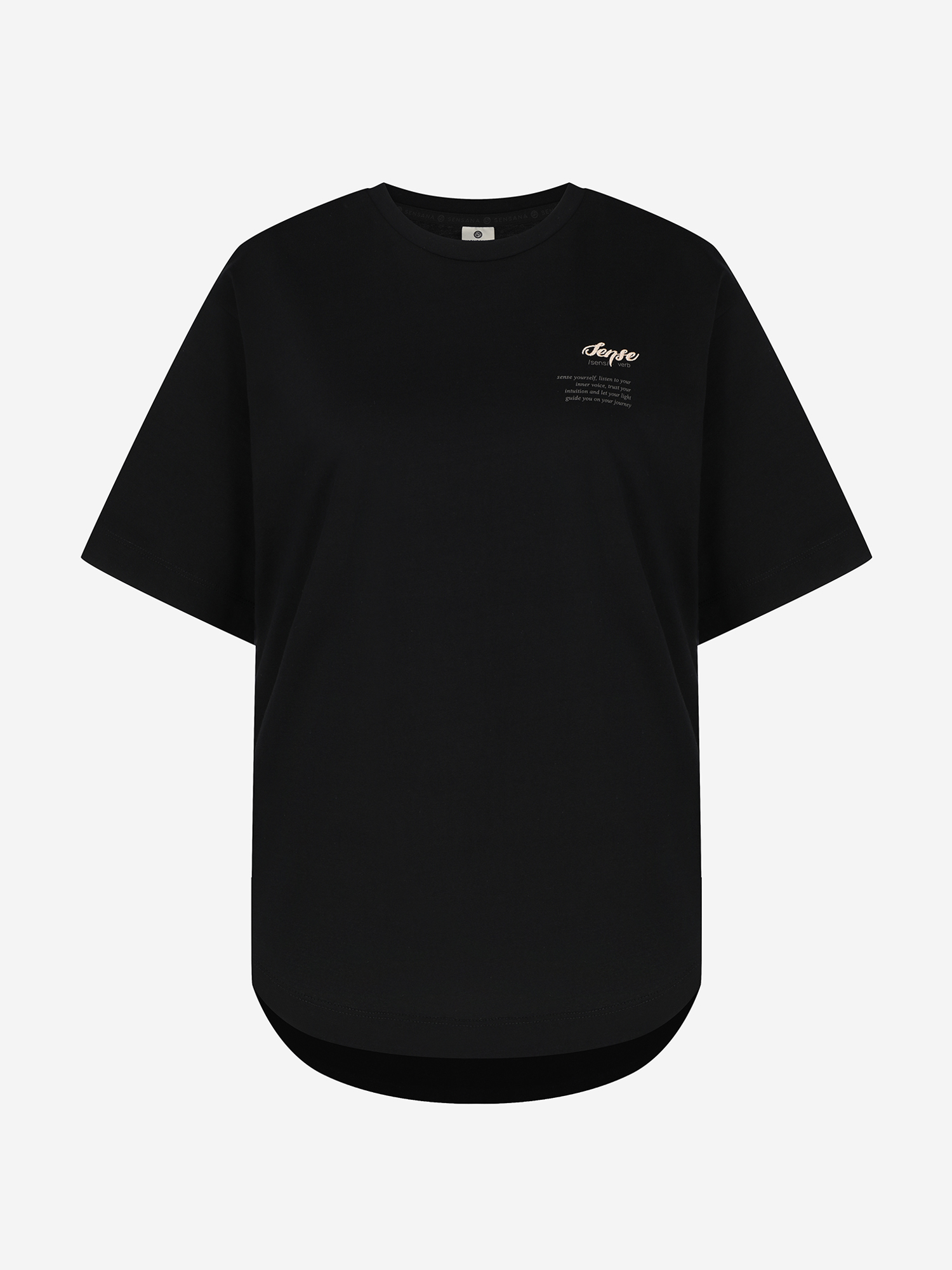 Футболка женская Sensana Черный 1999₽