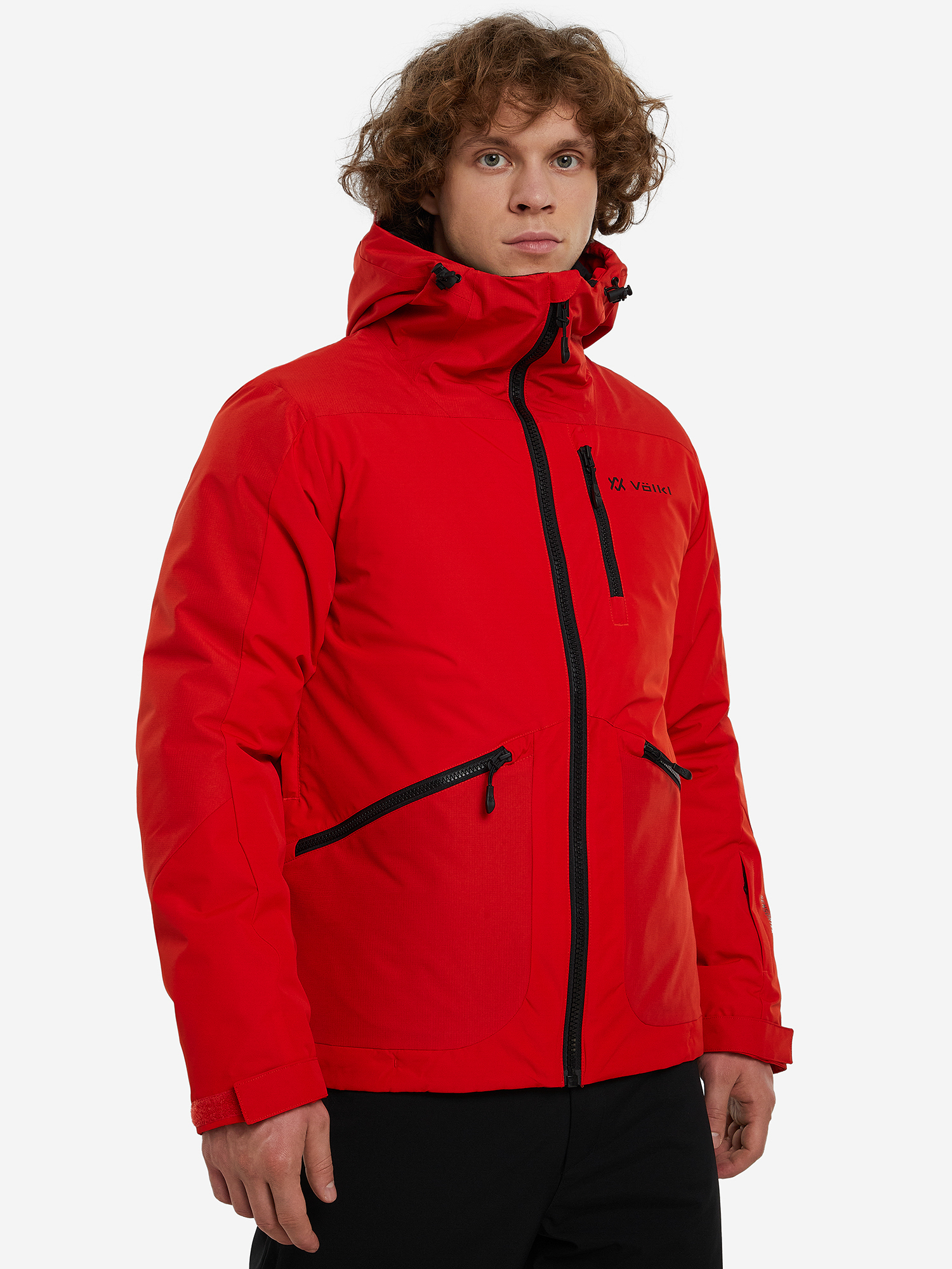 Куртка утепленная мужская Volkl, Красный футболка мужская gsd красный