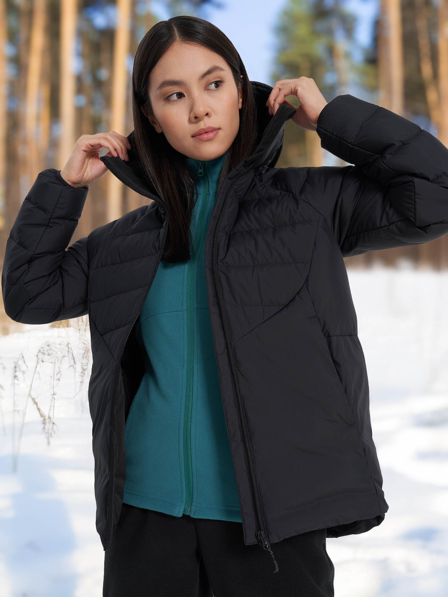 

Пуховик женский Northland, Черный