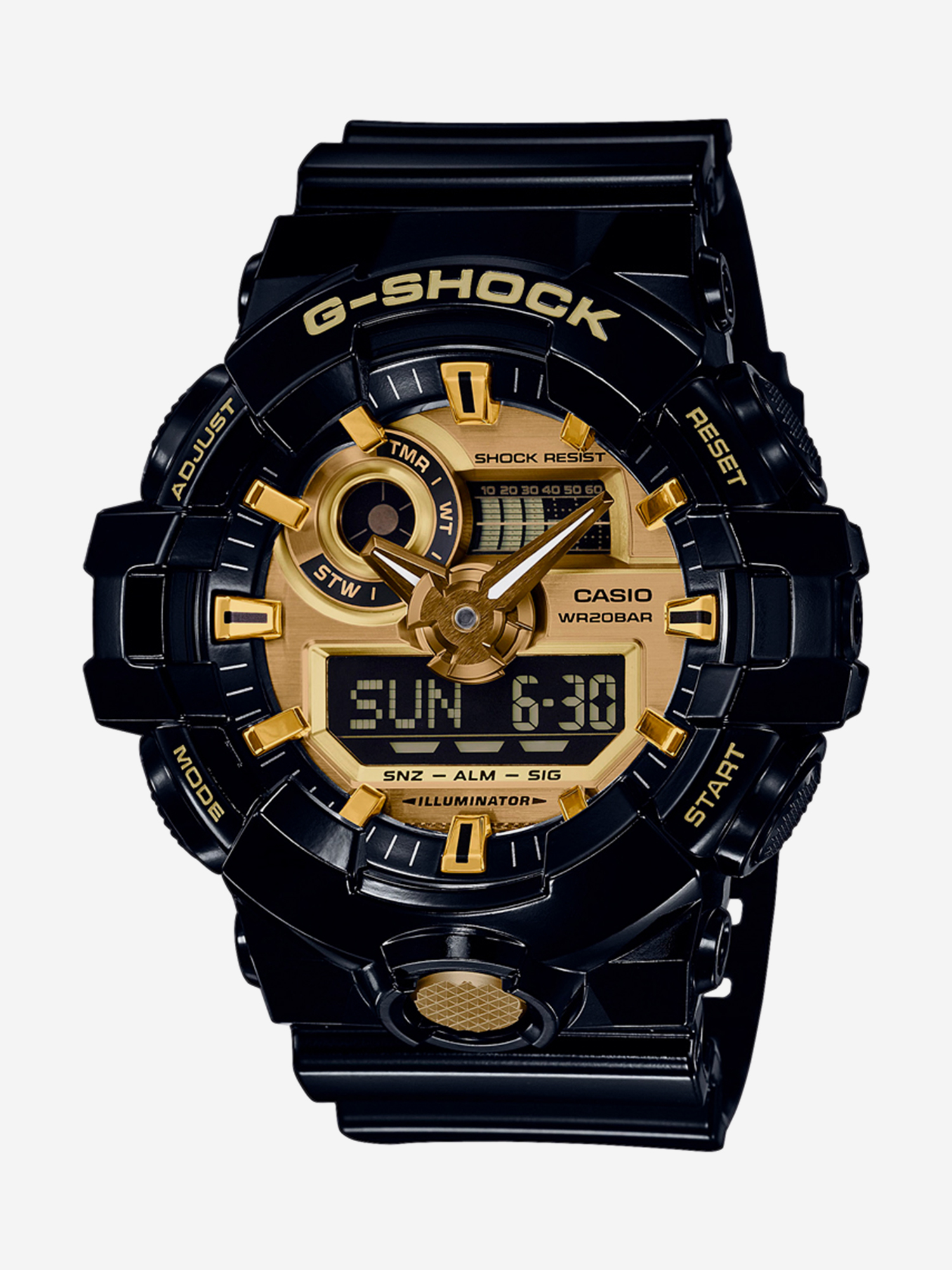

Спортивные часы CASIO GA-710GB-1A, Черный