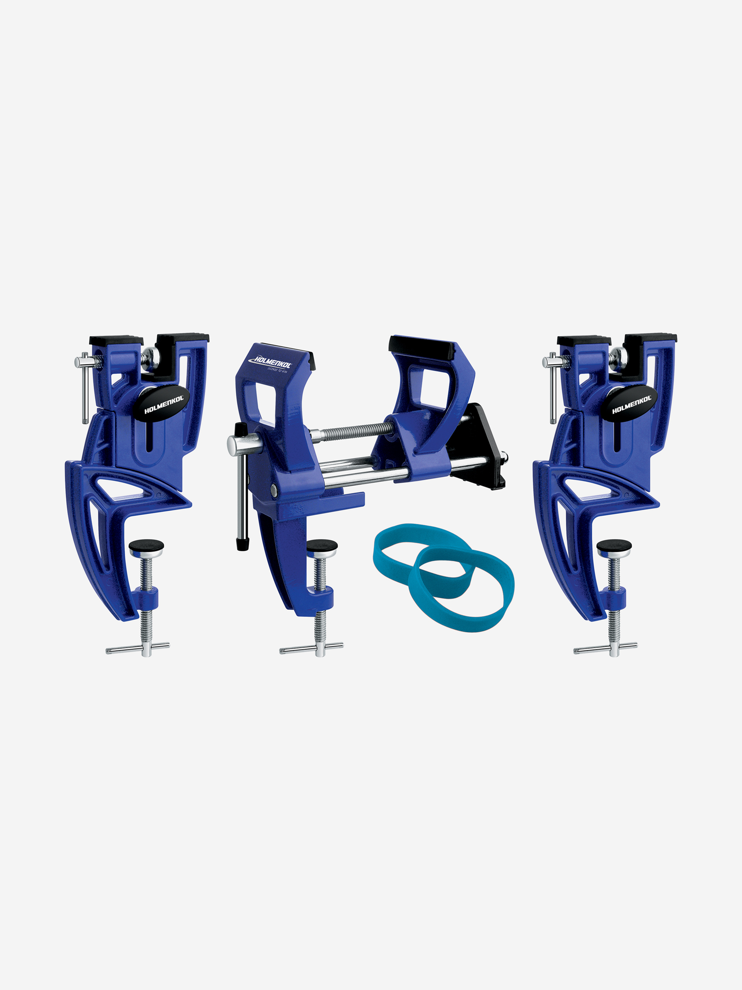 

Тиски для фиксации горных лыж HOLMENKOL Super Pro Plus Wide, Синий