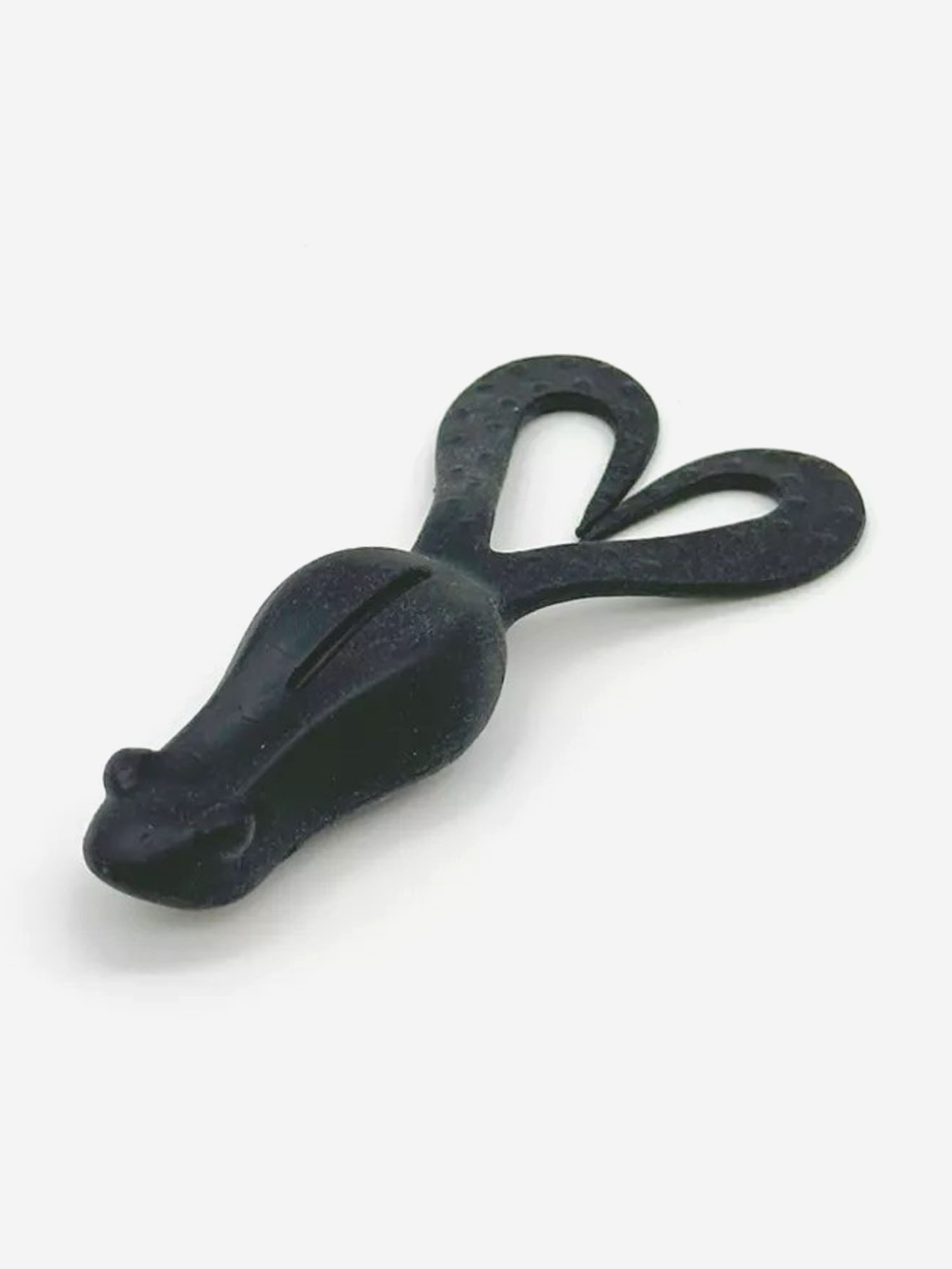 

Приманка силиконовая DAIWA Bait Junkie Kikker Curly black 1 упаковка, Черный