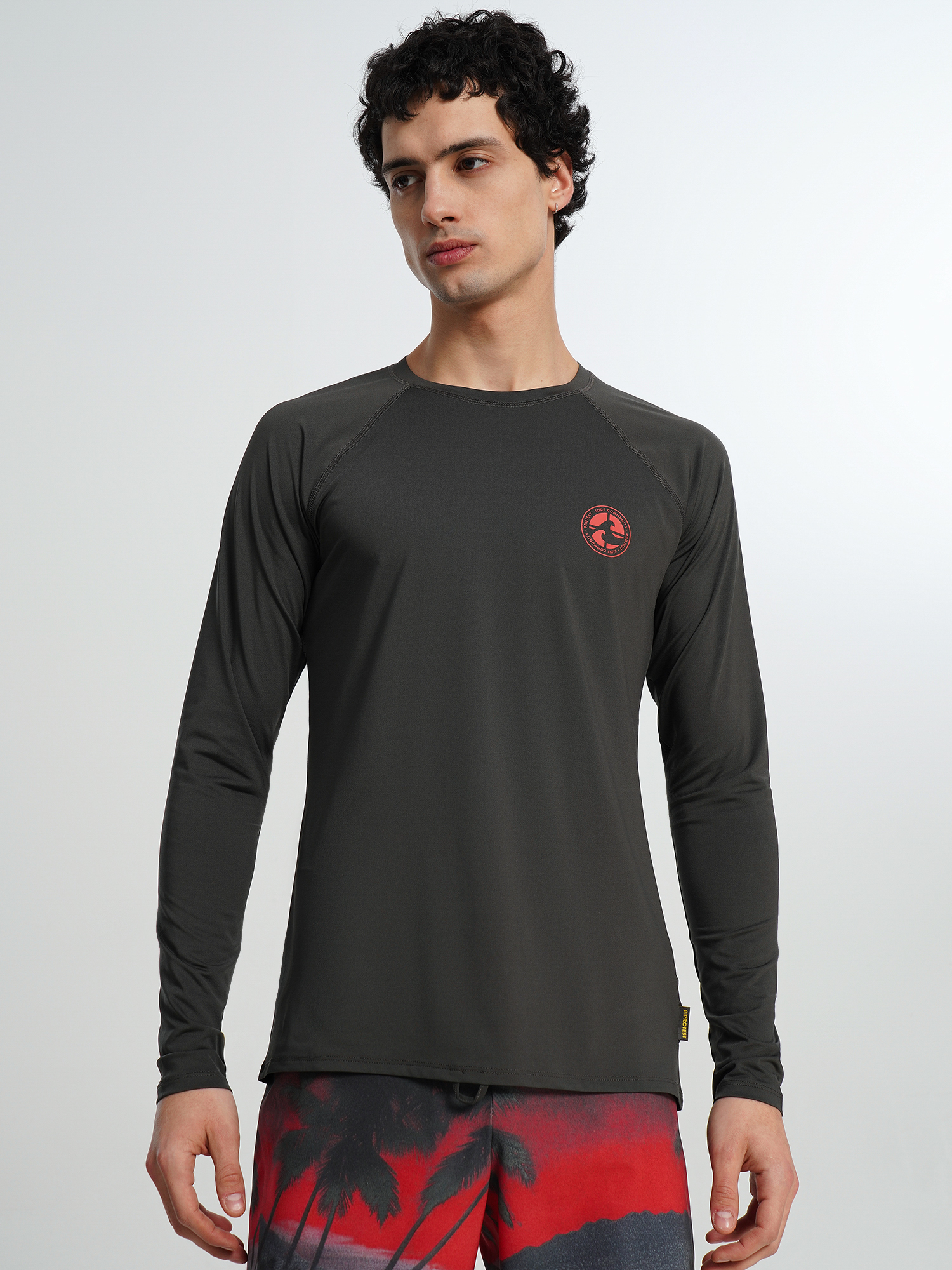 Рашгард мужской Protest, черный, арт. 142405PR0-99