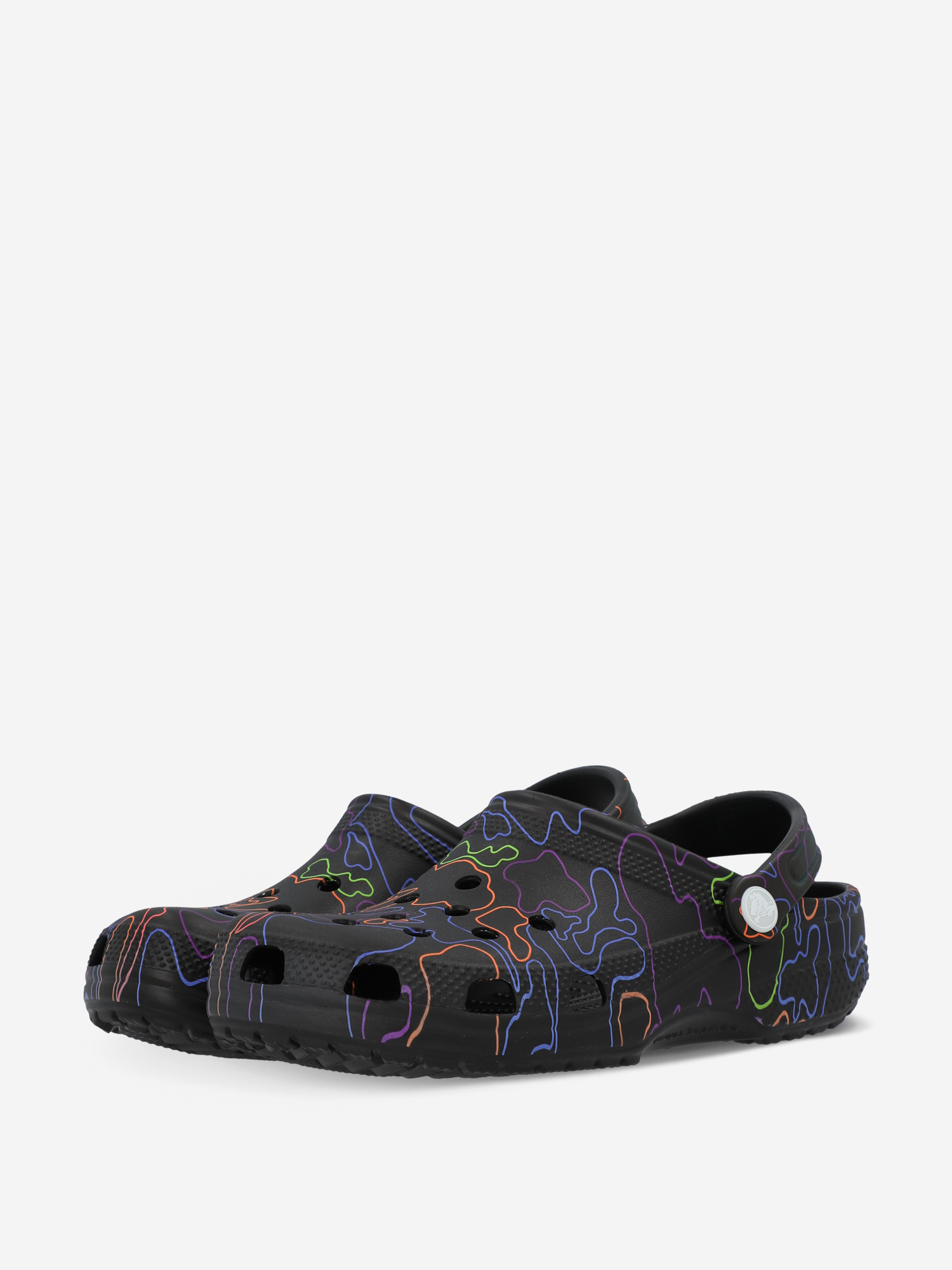 фото Сабо для мальчиков crocs, черный