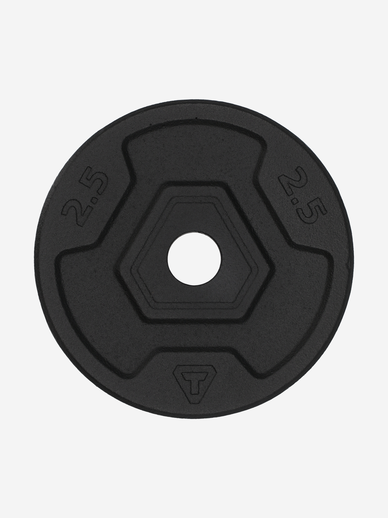 

Диск 2.5 кг чугунный Torneo, Черный