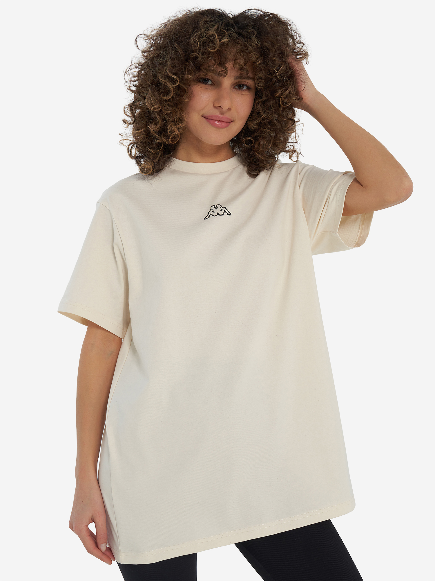 Футболка Kappa Lungo, бежевый, арт. 34596