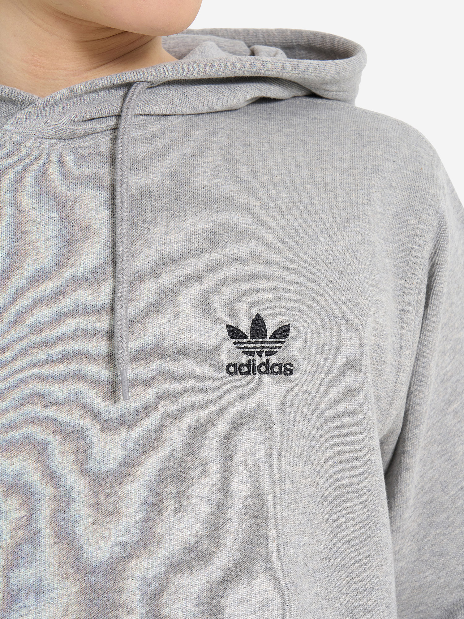 фото Худи мужское adidas, серый