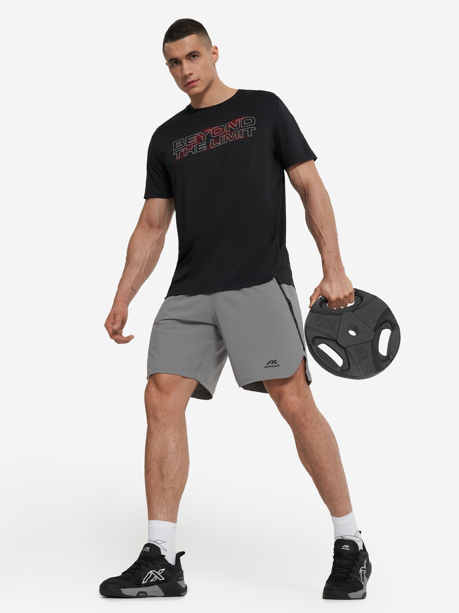 фото Футболка мужская athlex, черный