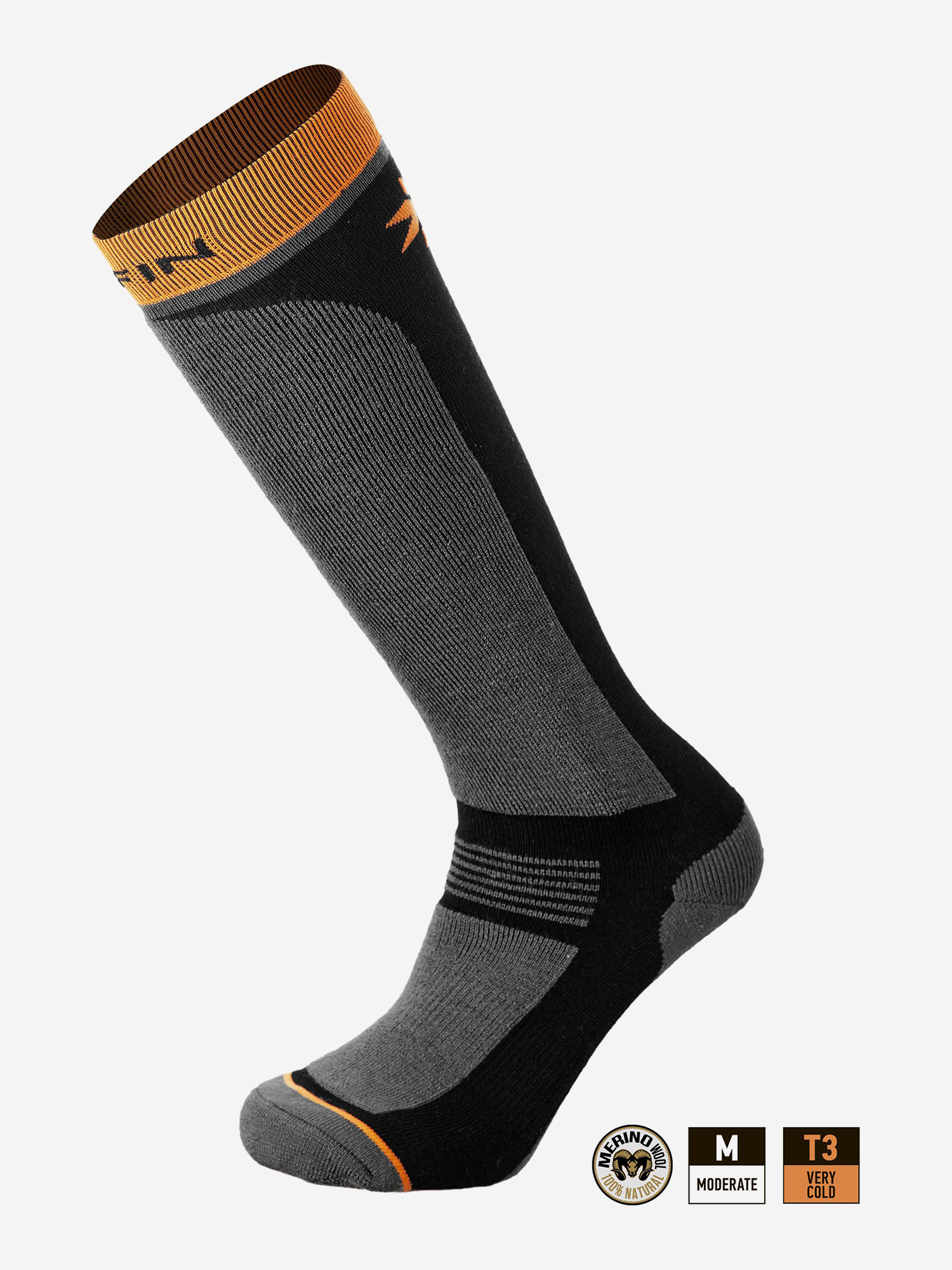 Изображение товара Термоноски Norfin T3M NORDIC MERINO LONG для зимней рыбалки и охоты