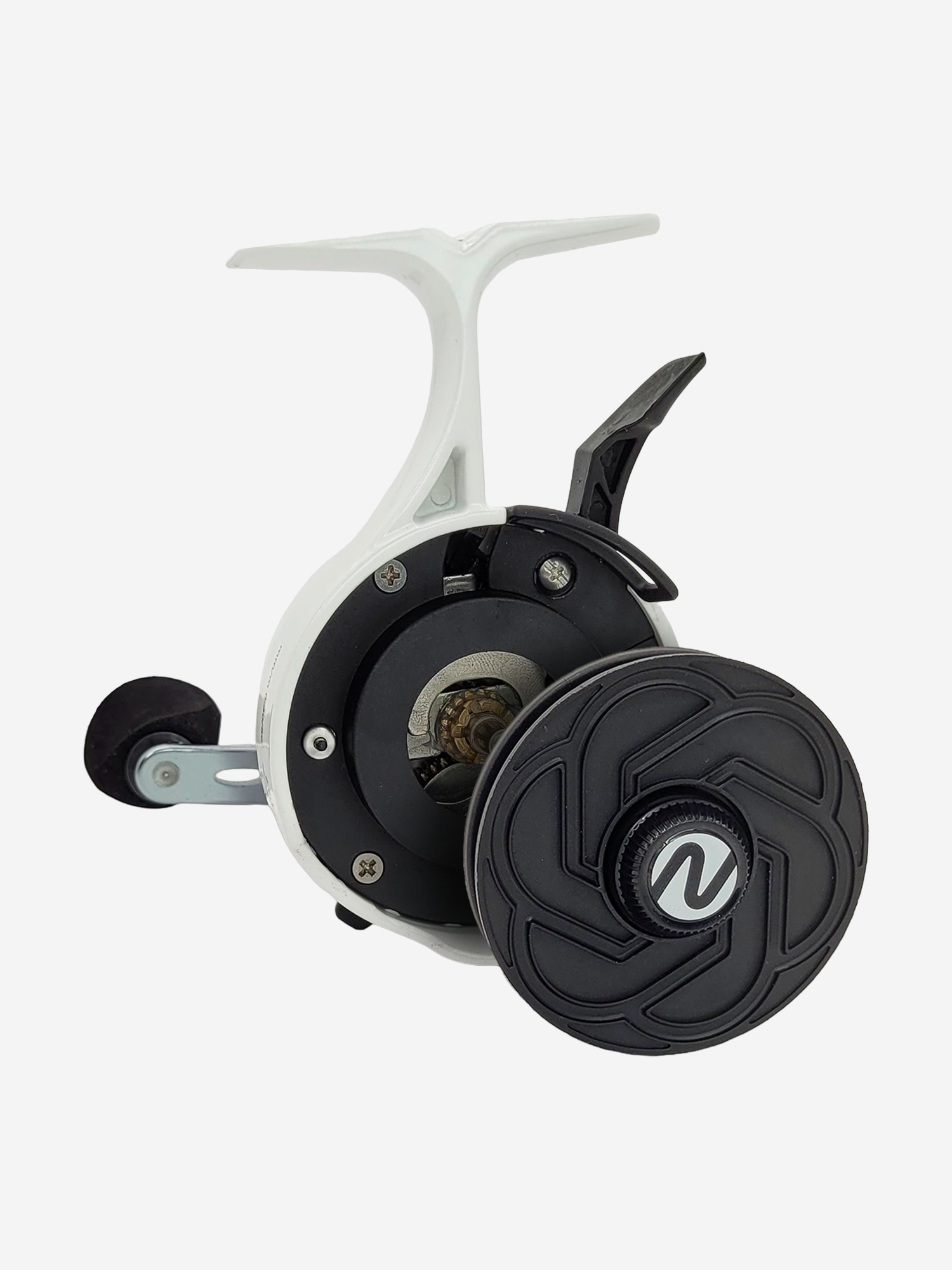 Изображение товара Катушка зимняя Nautilus LIRA # White, катушка для удочки с передним фрикционом, Белый
