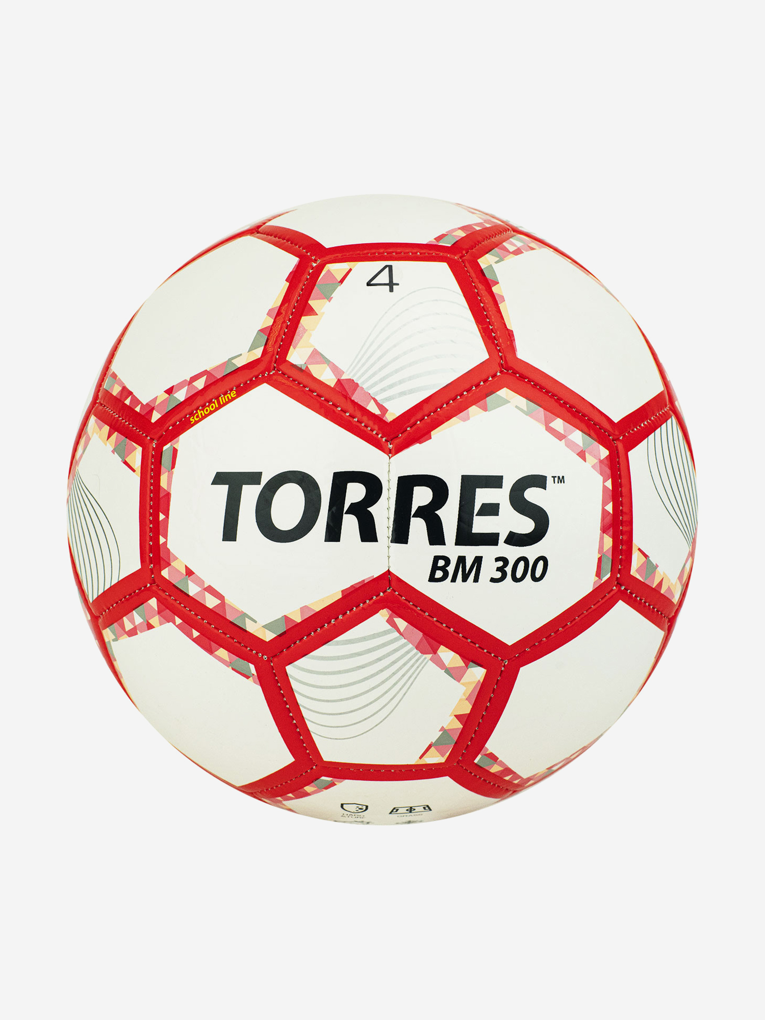 

Мяч футбольный Torres BM 300 арт.F320744 р.4, Белый
