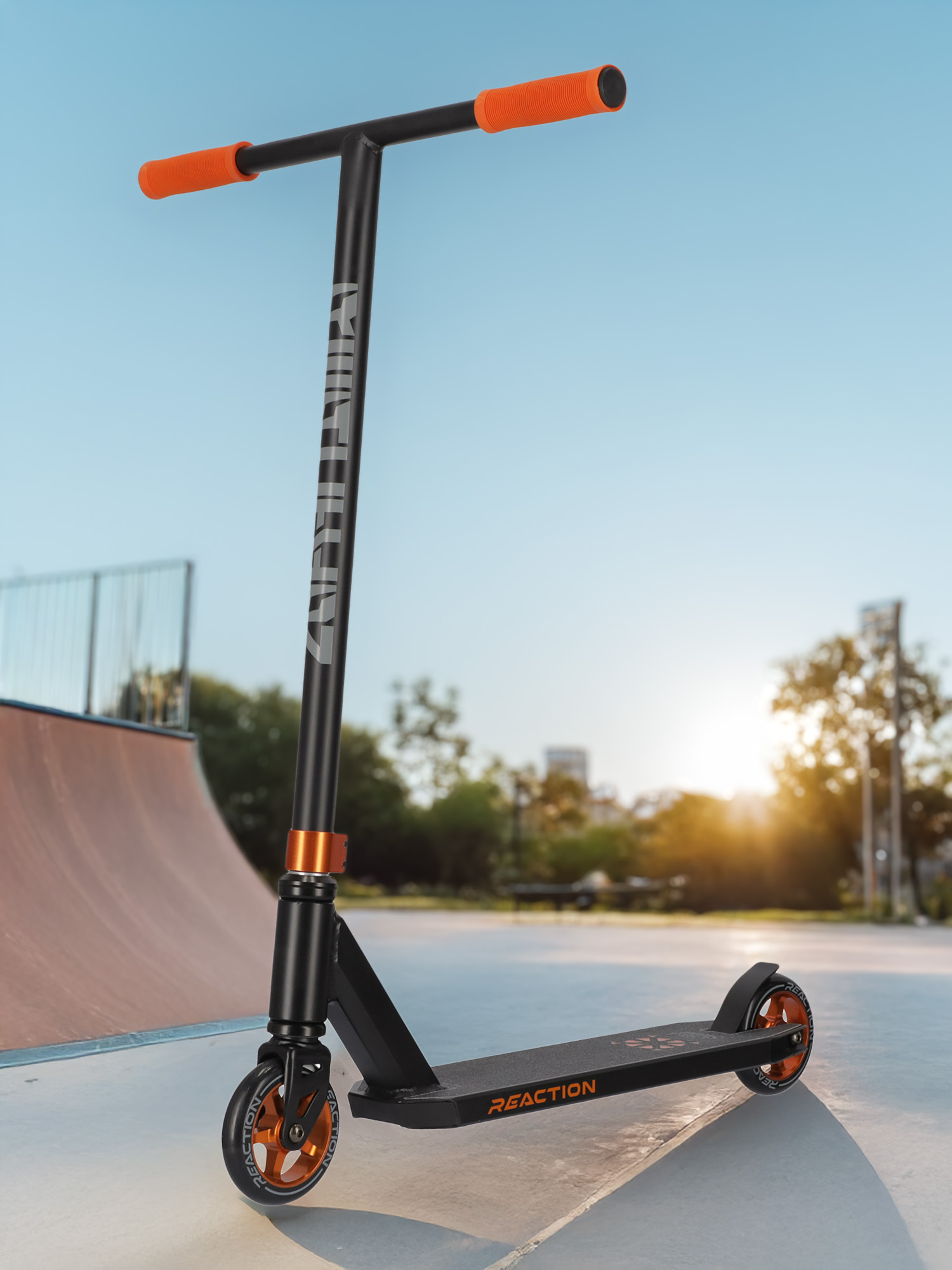 

Cамокат Reaction Stunt 2.1, 110 мм, Черный