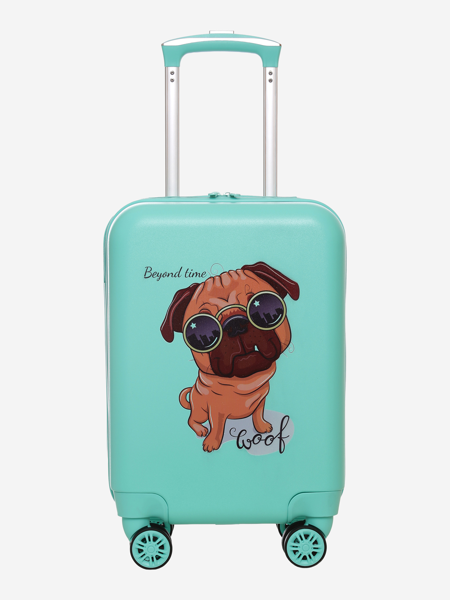 Изображение товара Чемодан детский BEYOND TIME R137 Дог в очках зеленый