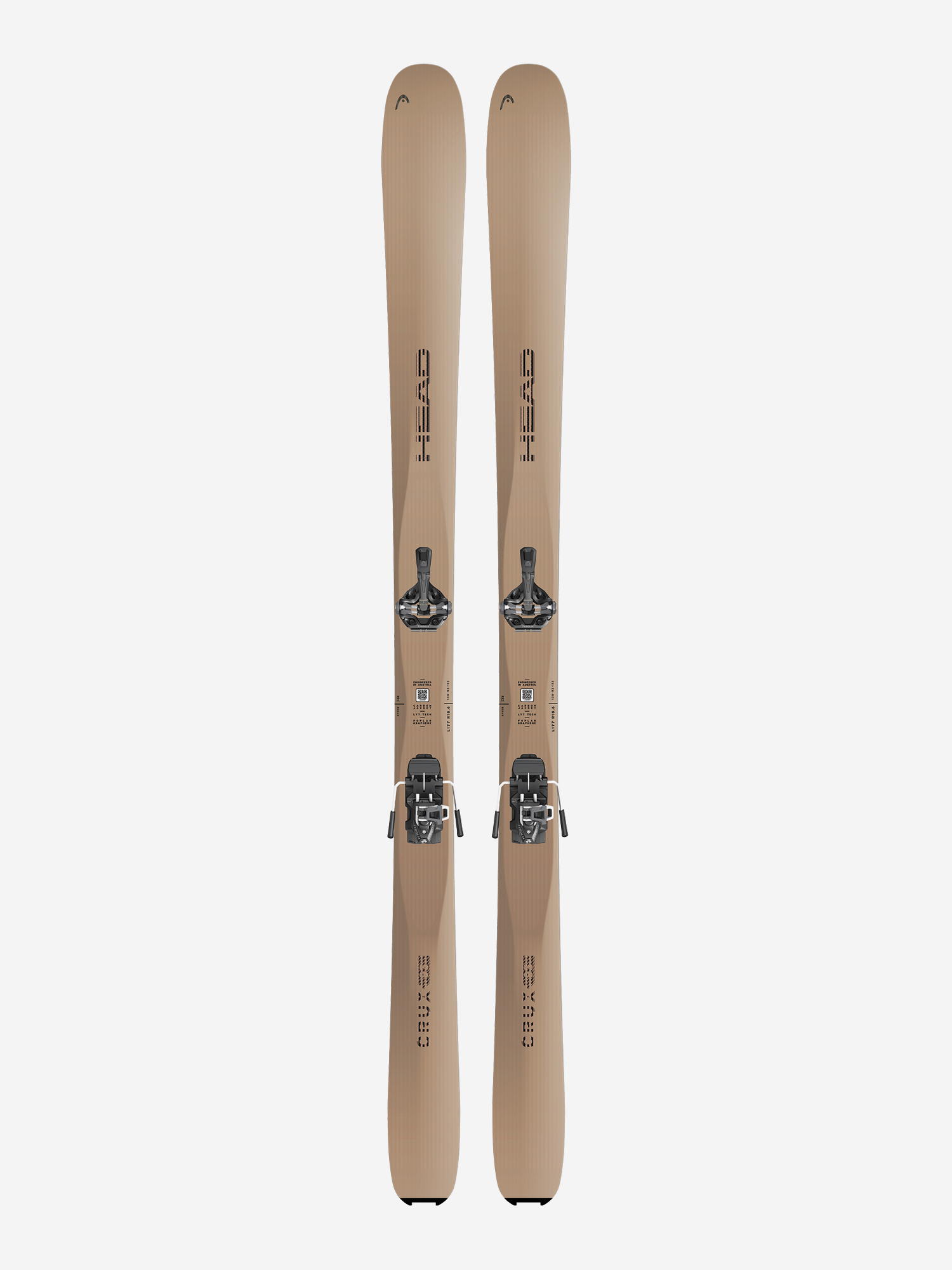 

Горные лыжи Head Crux 93 + крепления Almonte 10 PT Brake 105, Бежевый