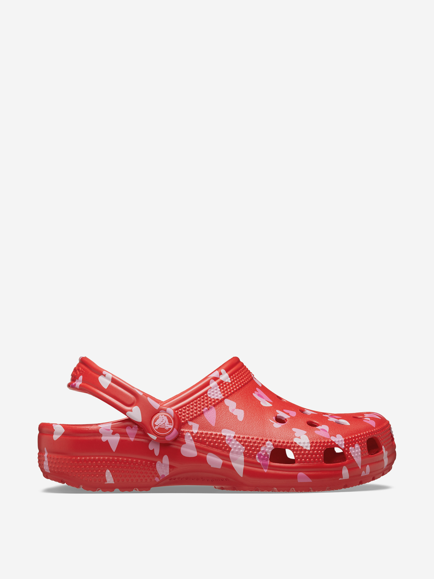 Сабо женские Crocs Classic Vday, Красный