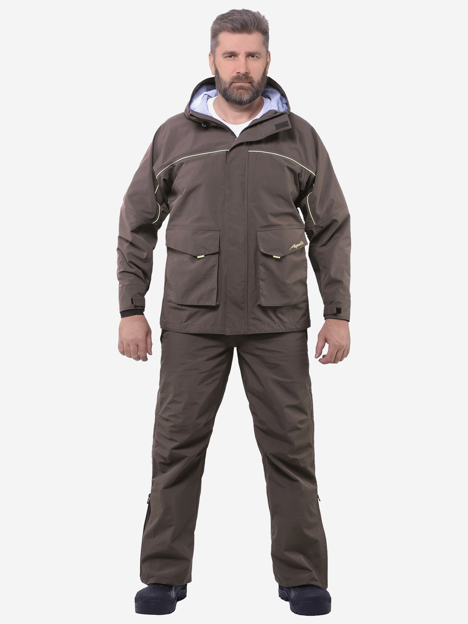 Изображение товара Костюм Aquatic К-15Ф от дождя (мембрана: 12000/10000) для рыбалки и охоты, Фалькон