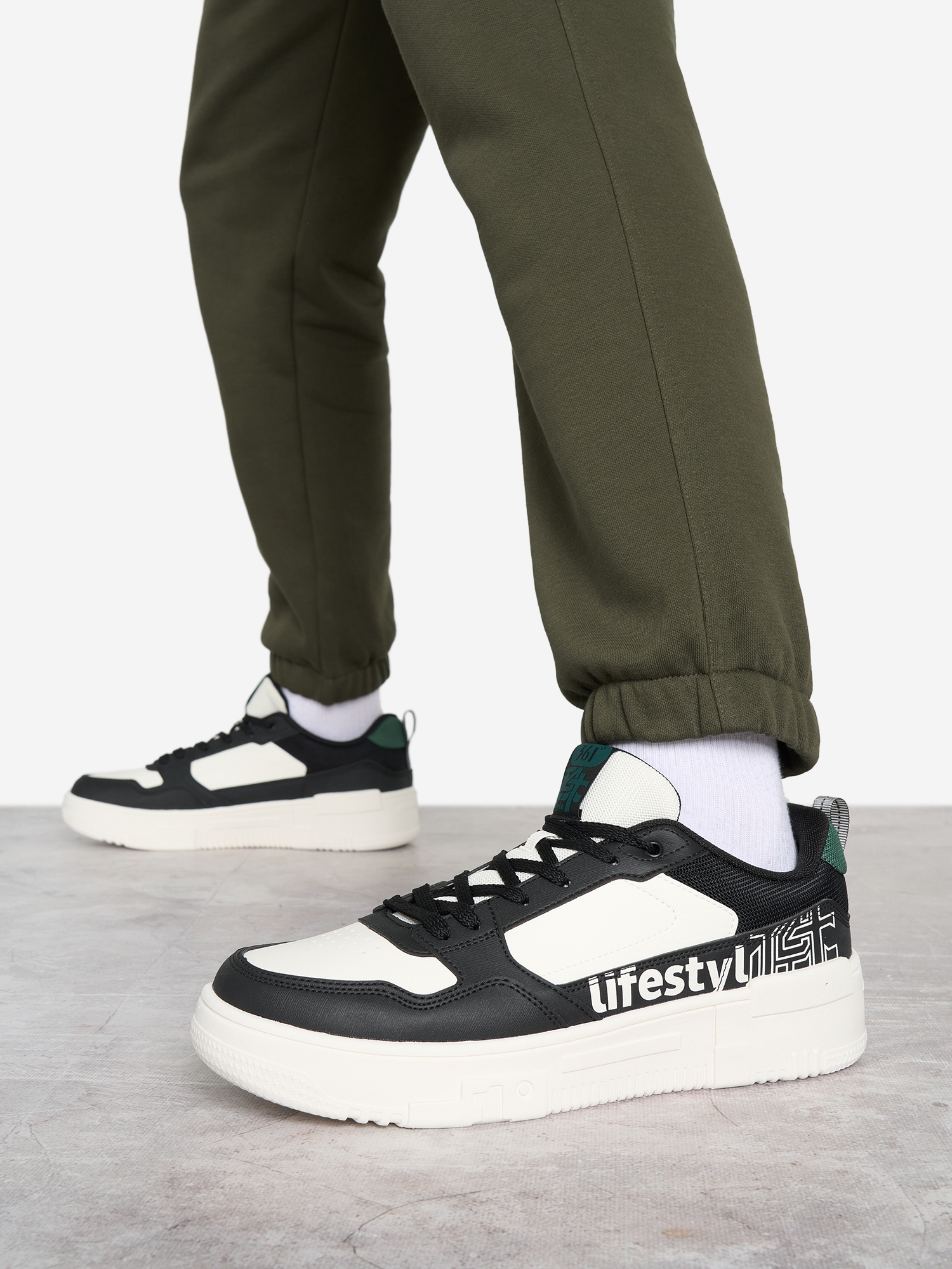 Кеды мужские 361°, белый, арт. 28420