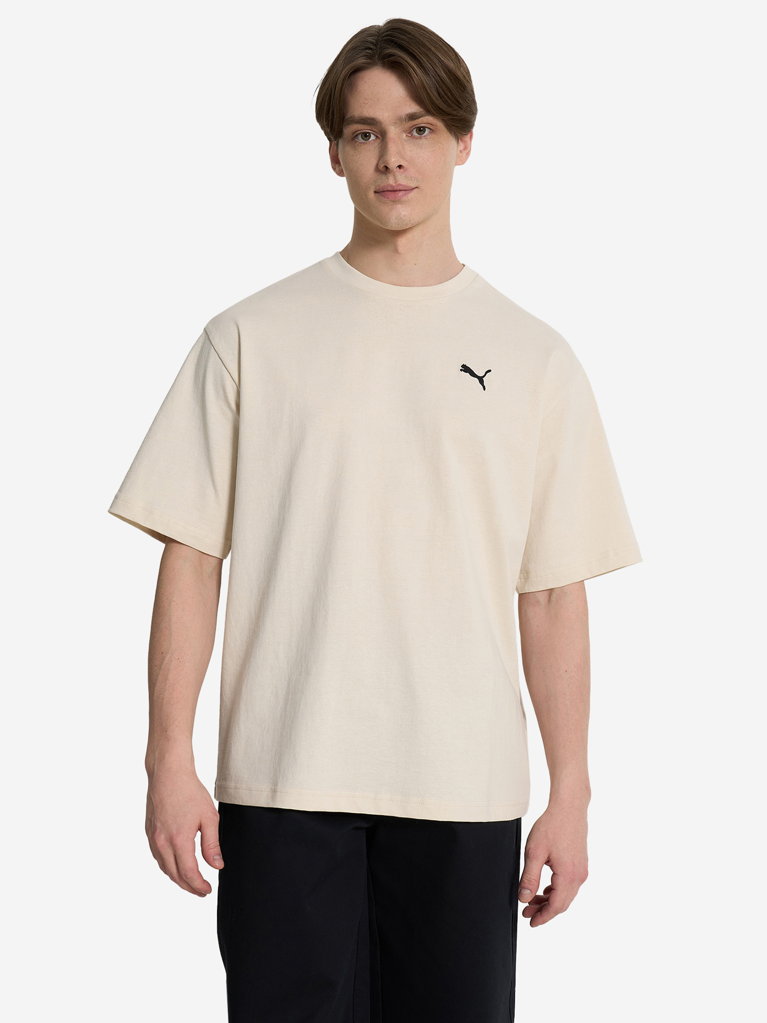 

Футболка мужская PUMA Wardrobe Ess, Бежевый