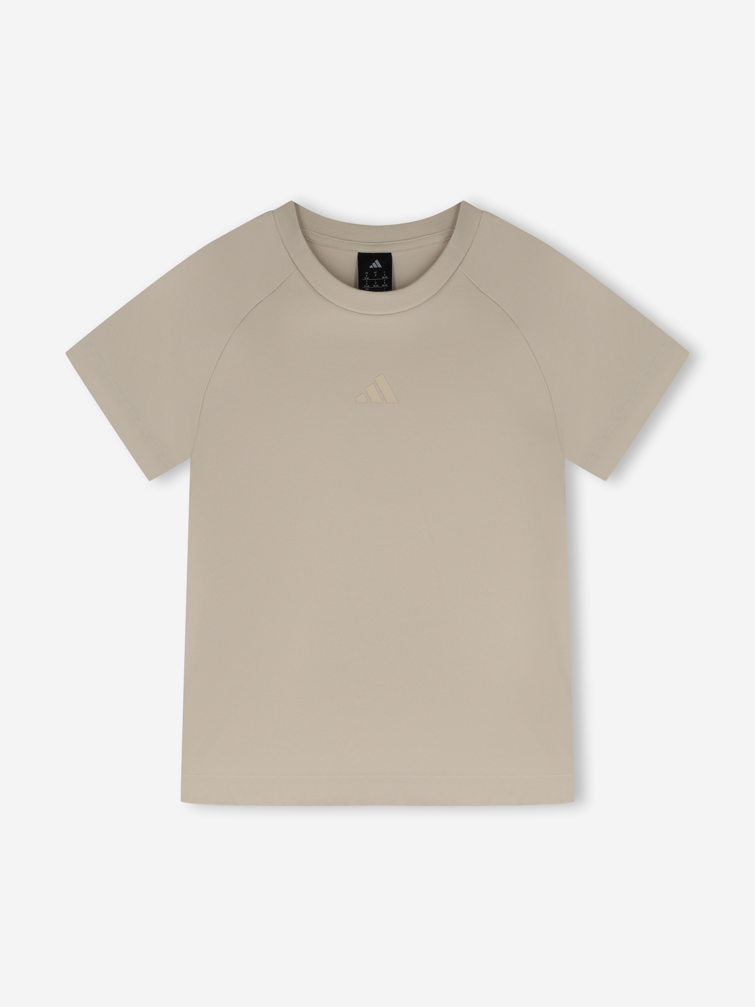 Изображение товара Женская футболка adidas с логотипом, натуральный хлопок, свободный крой, лето