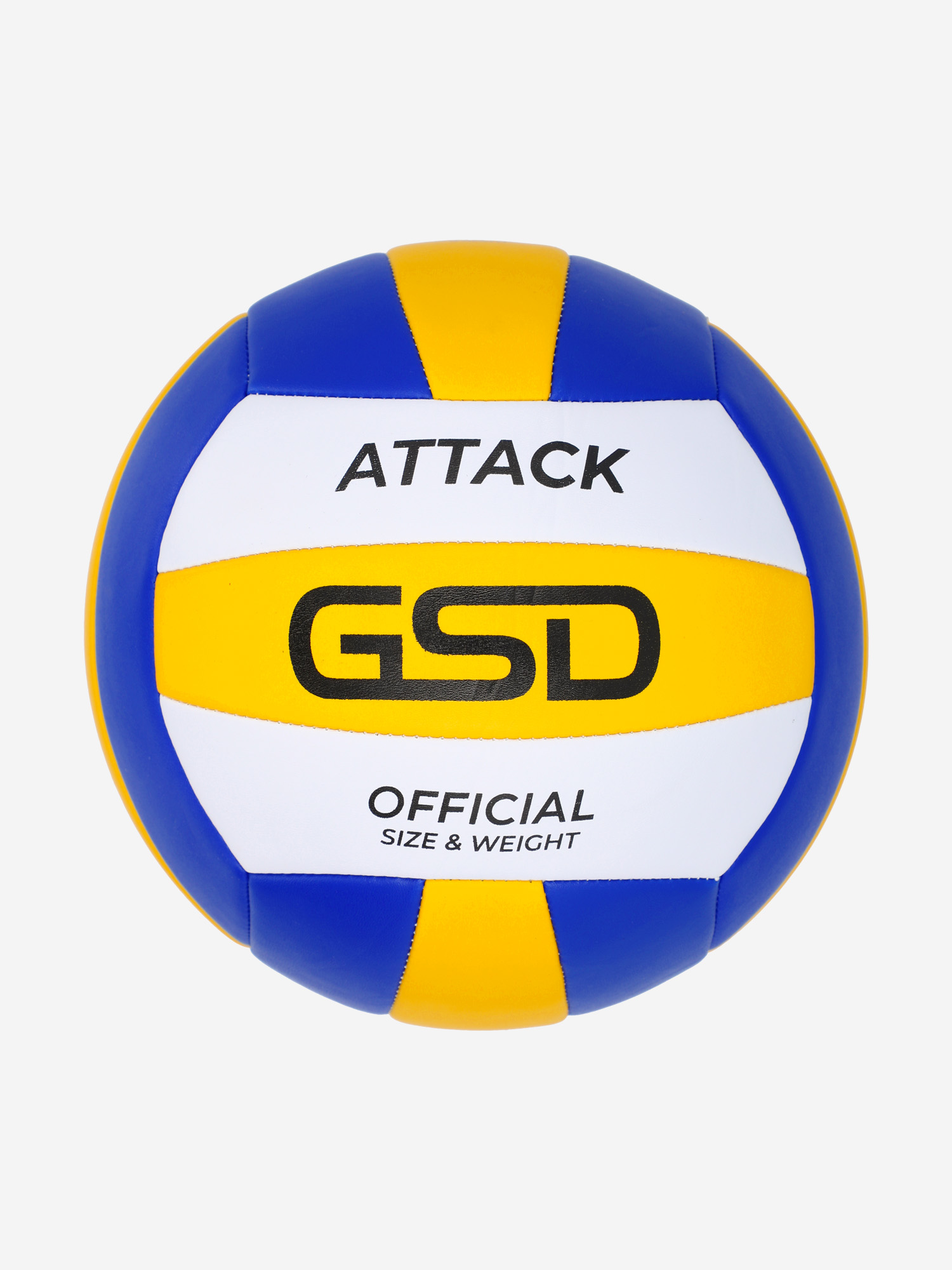 Изображение товара Мяч волейбольный GSD Attack, Синий/желтый