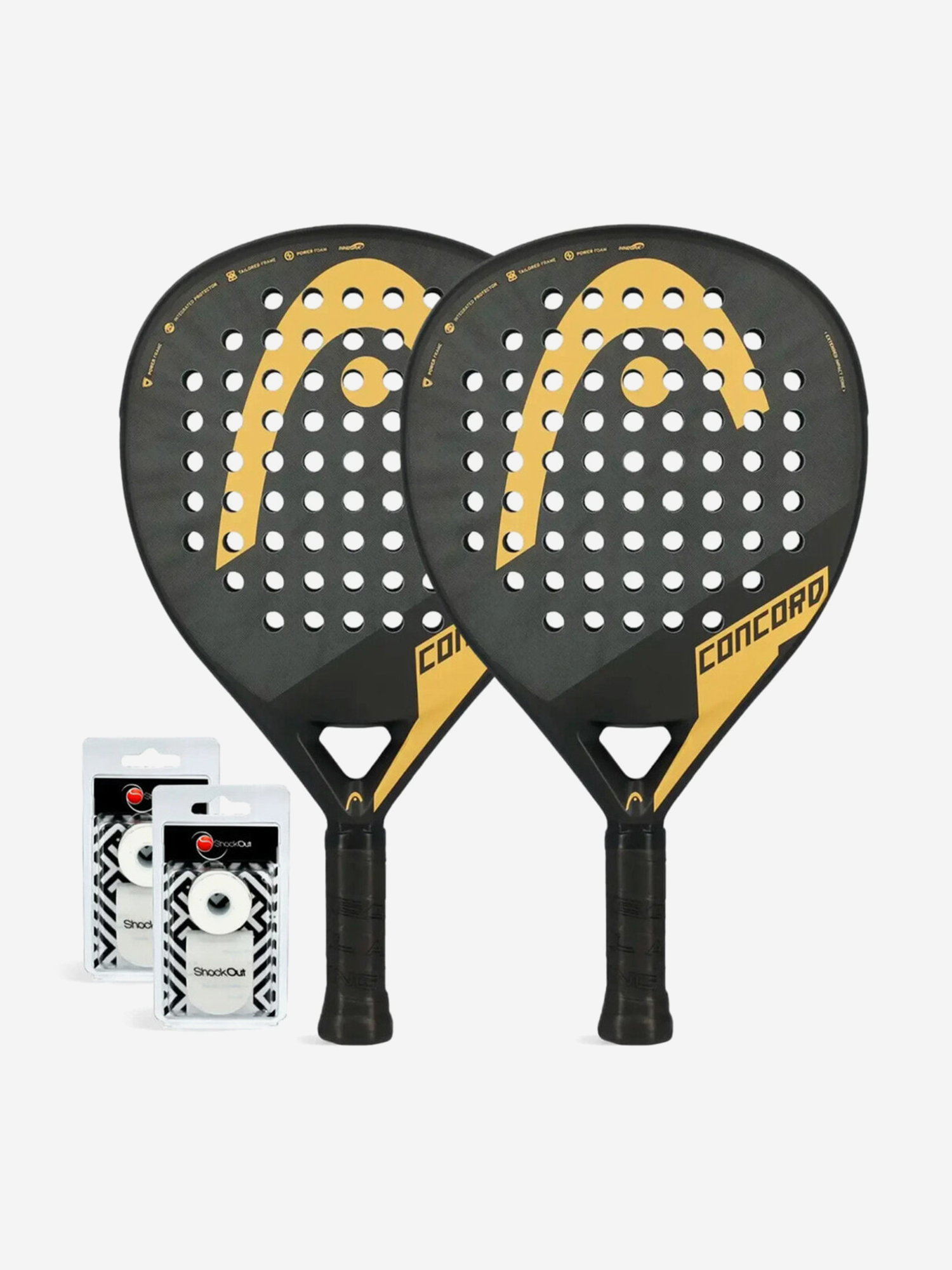 Изображение товара Ракетки Head Concord 2025 для падела (2 шт) - мощные и манёвренные