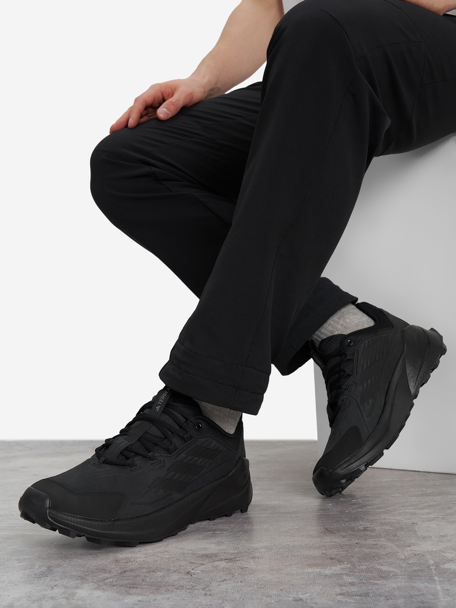 Кроссовки мужские adidas Terrex Trailmaker 2 Lea, Черный