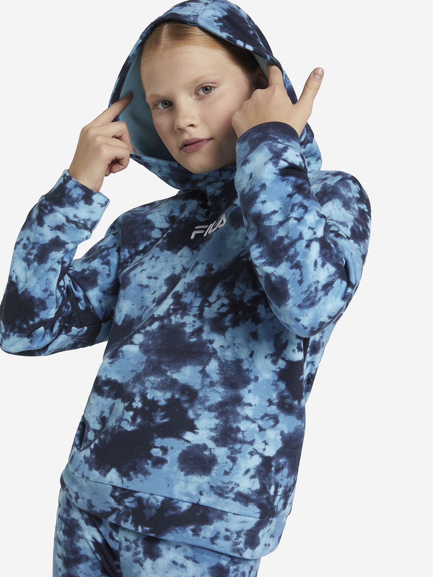 

Худи для девочек FILA, Голубой