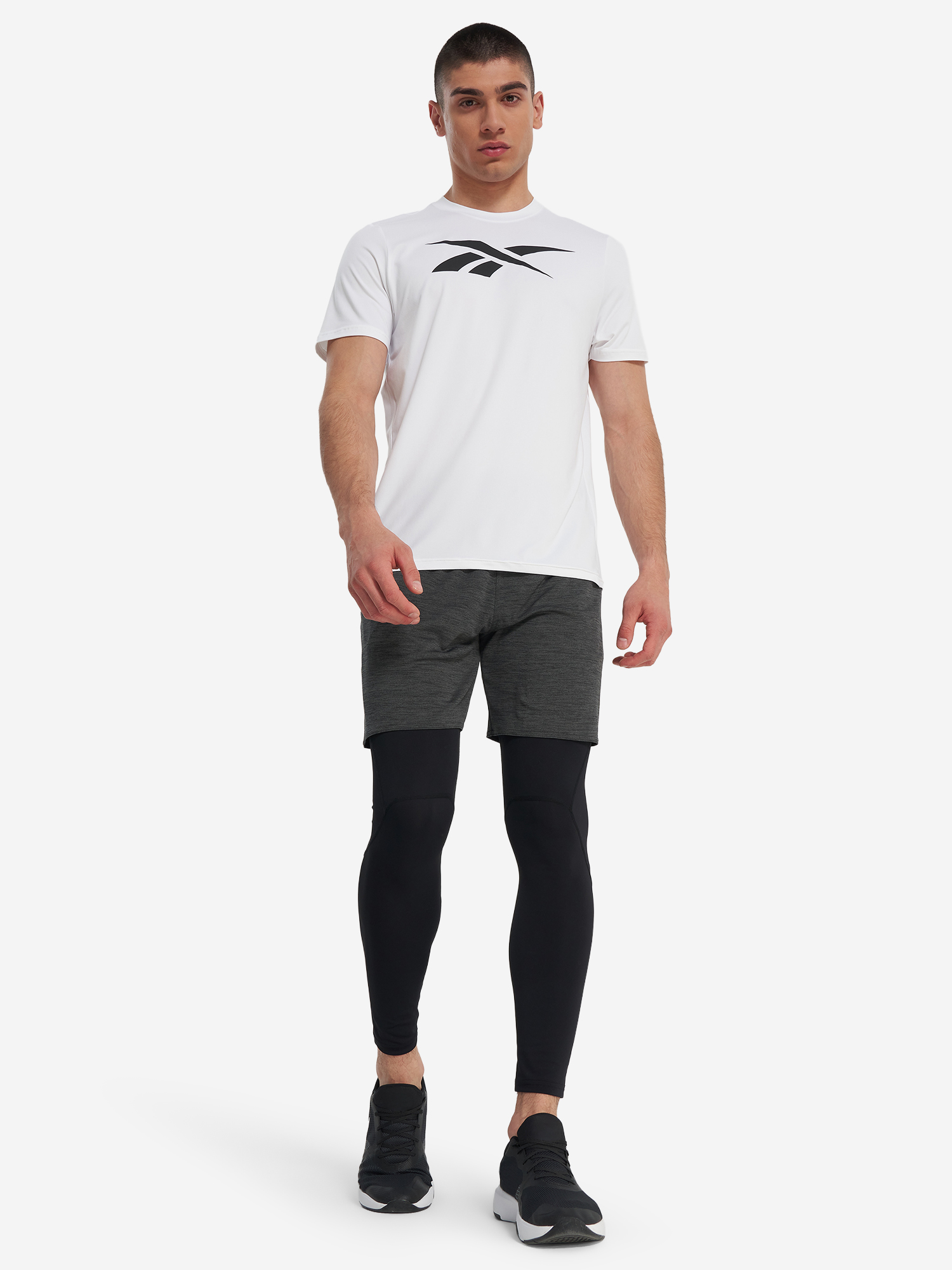 фото Футболка мужская reebok jimmy vector, белый