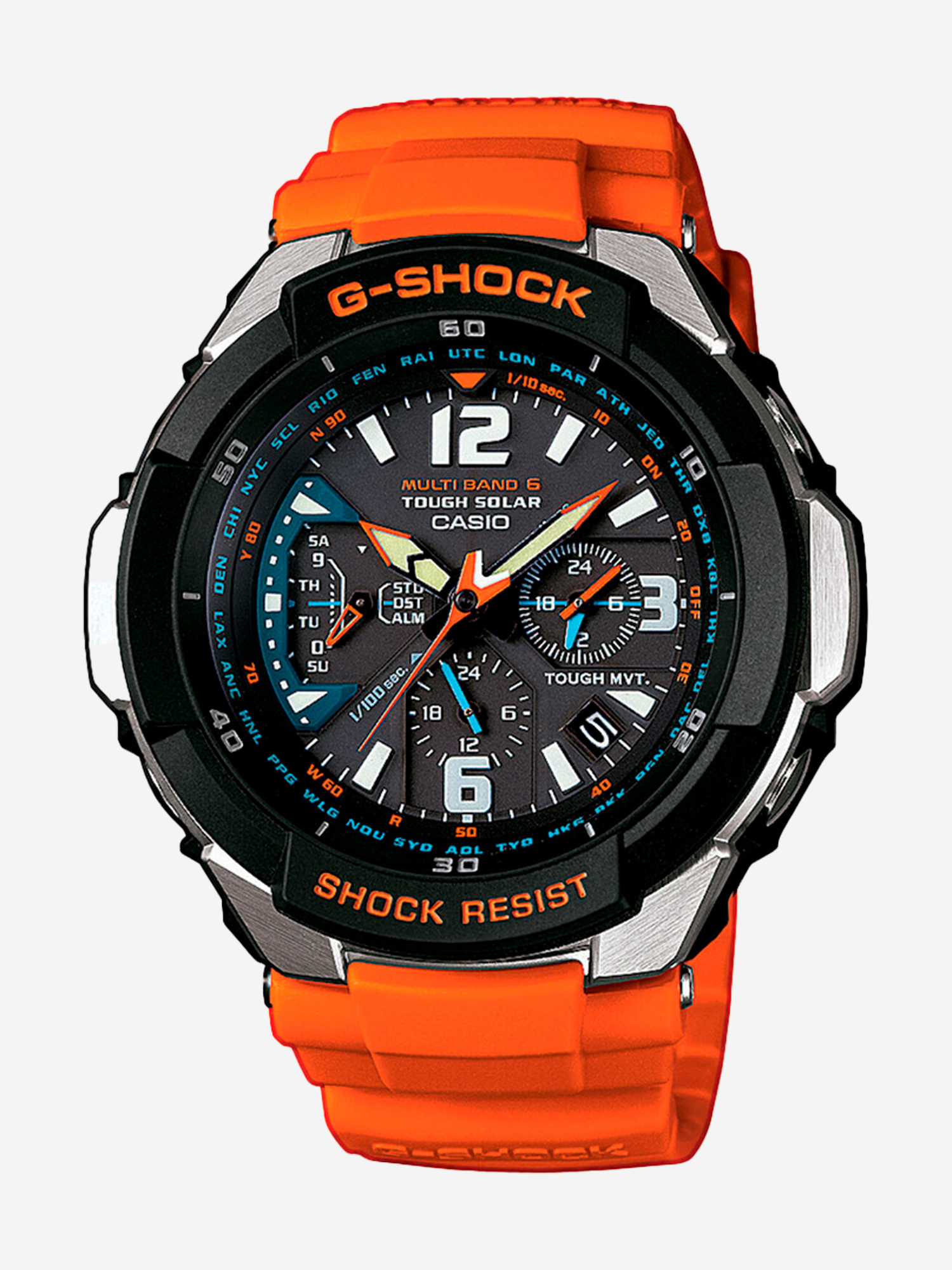 

Спортивные часы CASIO GW-3000M-4A, Оранжевый