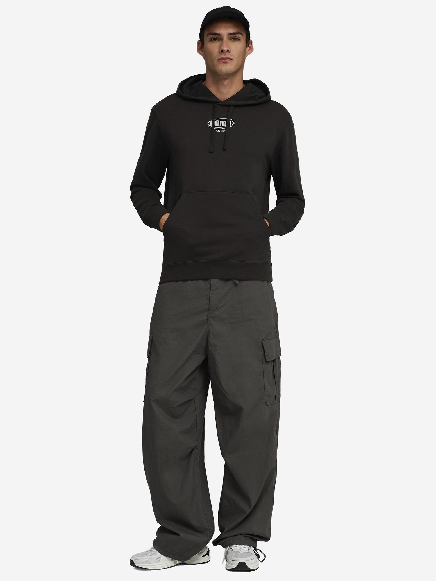 Худи мужское PUMA, Черный 3