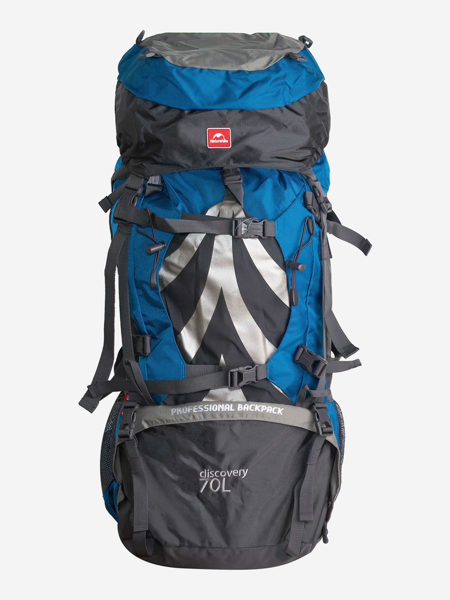 Изображение товара Рюкзак туристический Naturehike, 70л, голубой (NH70B070-B)