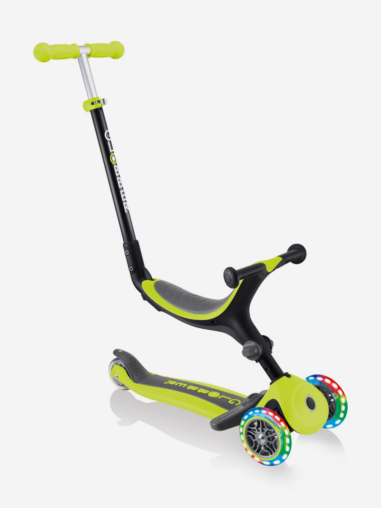

Самокат Globber GO UP FOLDABLE PLUS LIGHTS, Зеленый