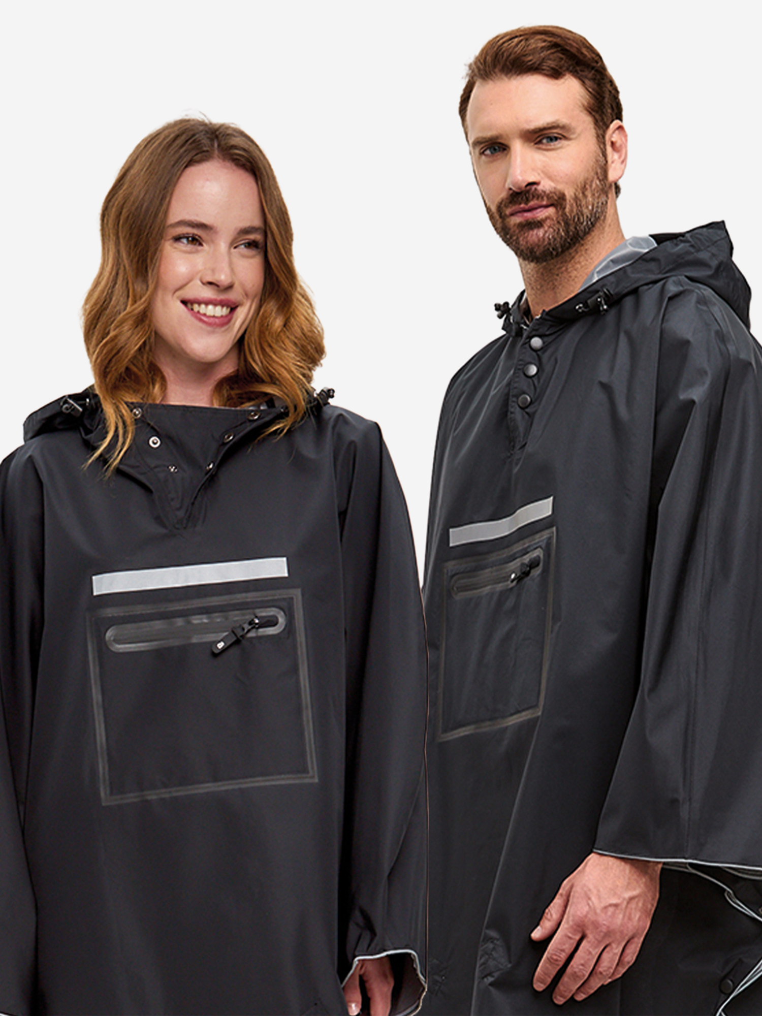 Изображение товара Дождевик плащ пончо унисекс Reinar Gamp водонепроницаемый с мембраной