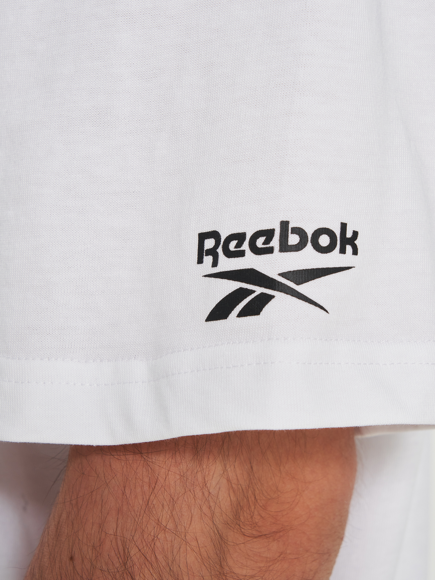 фото Футболка мужская reebok paul, белый