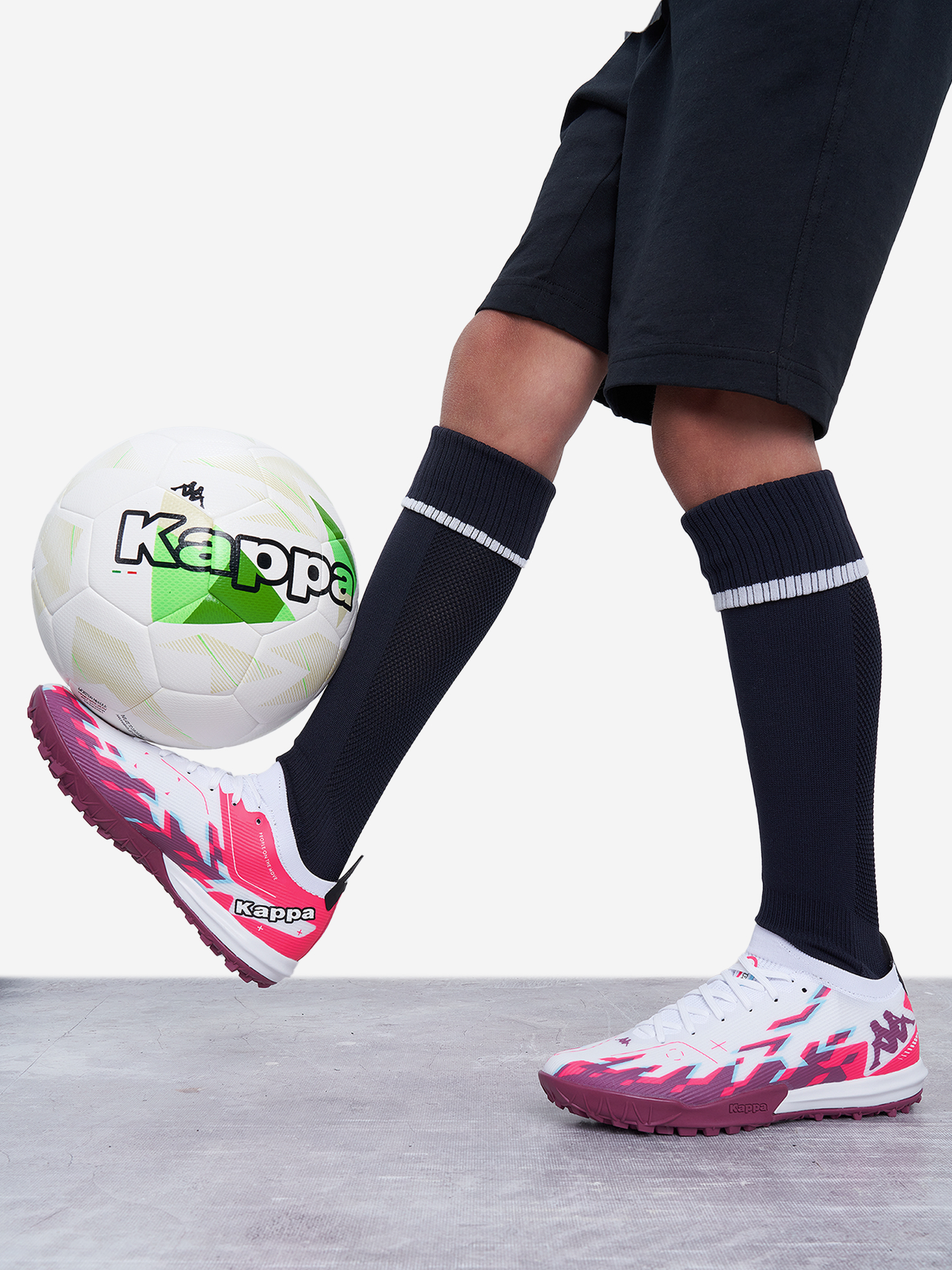 

Бутсы для мальчиков Kappa Victorem Jr Tf, Белый