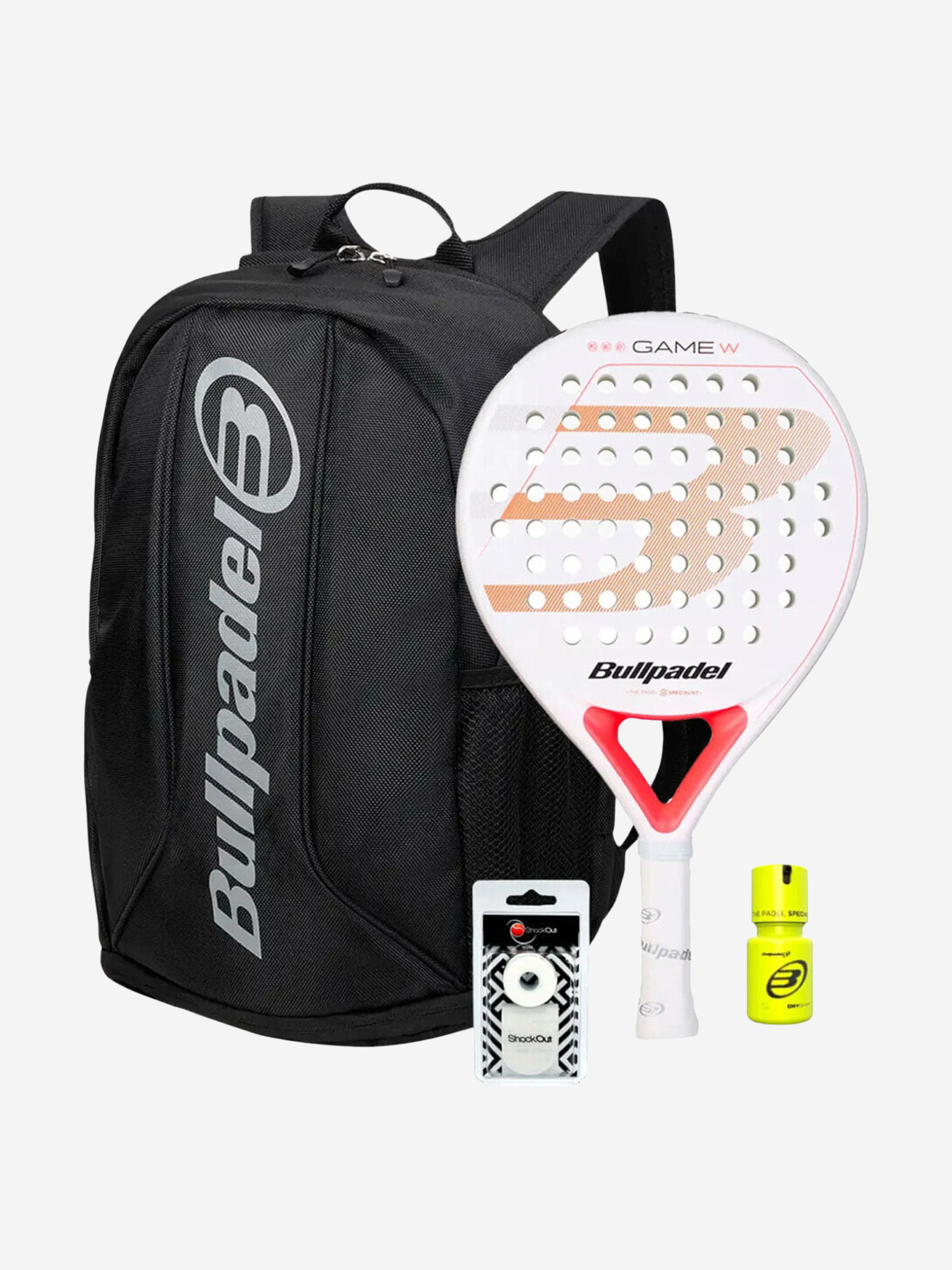 Изображение товара Ракетка BULLPADEL PACK GAME WOMAN BAG AVANT 2 DRY GRIP