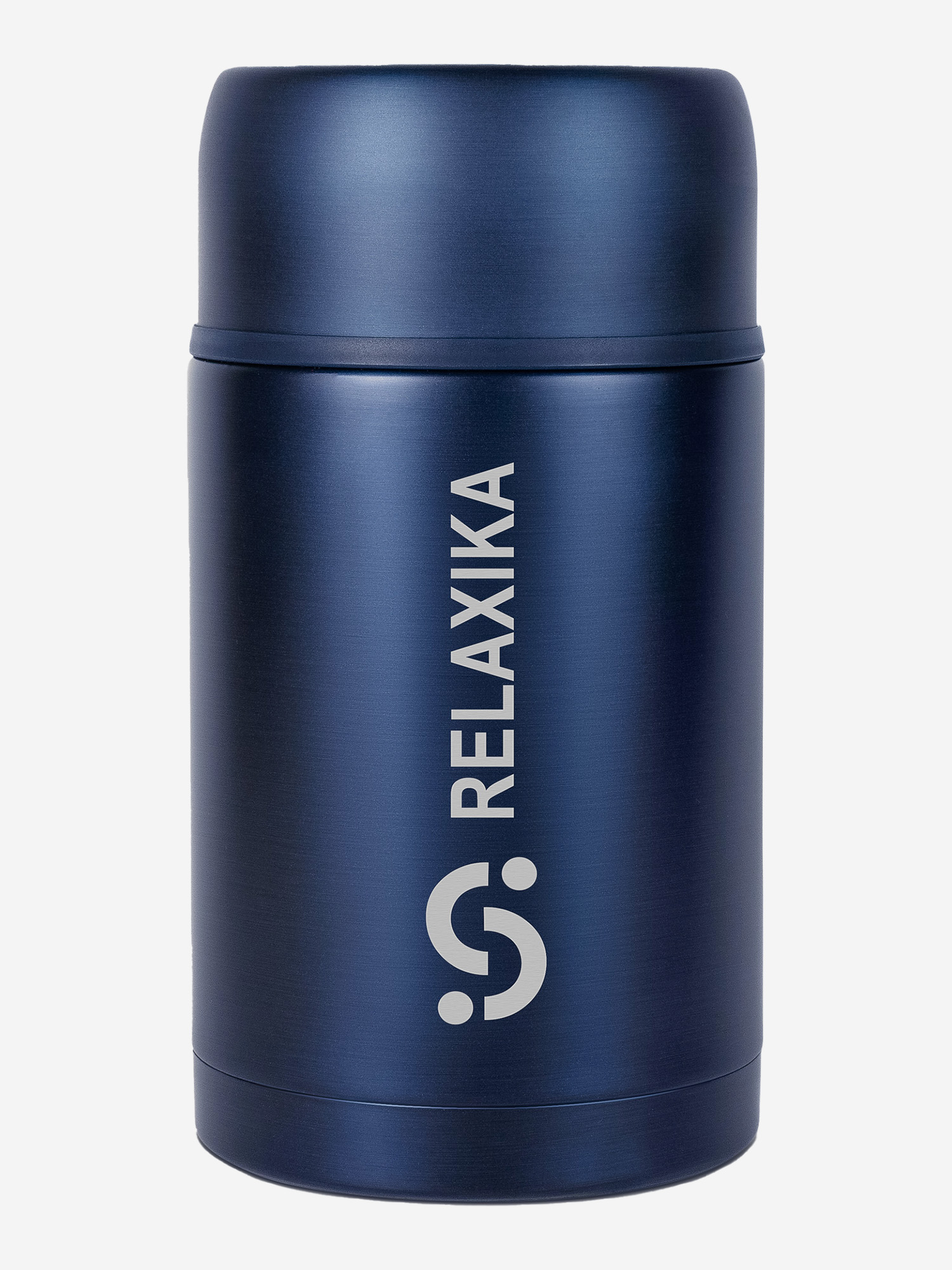 

Термос для еды Relaxika 301, 1000 мл, темно-синий, Синий