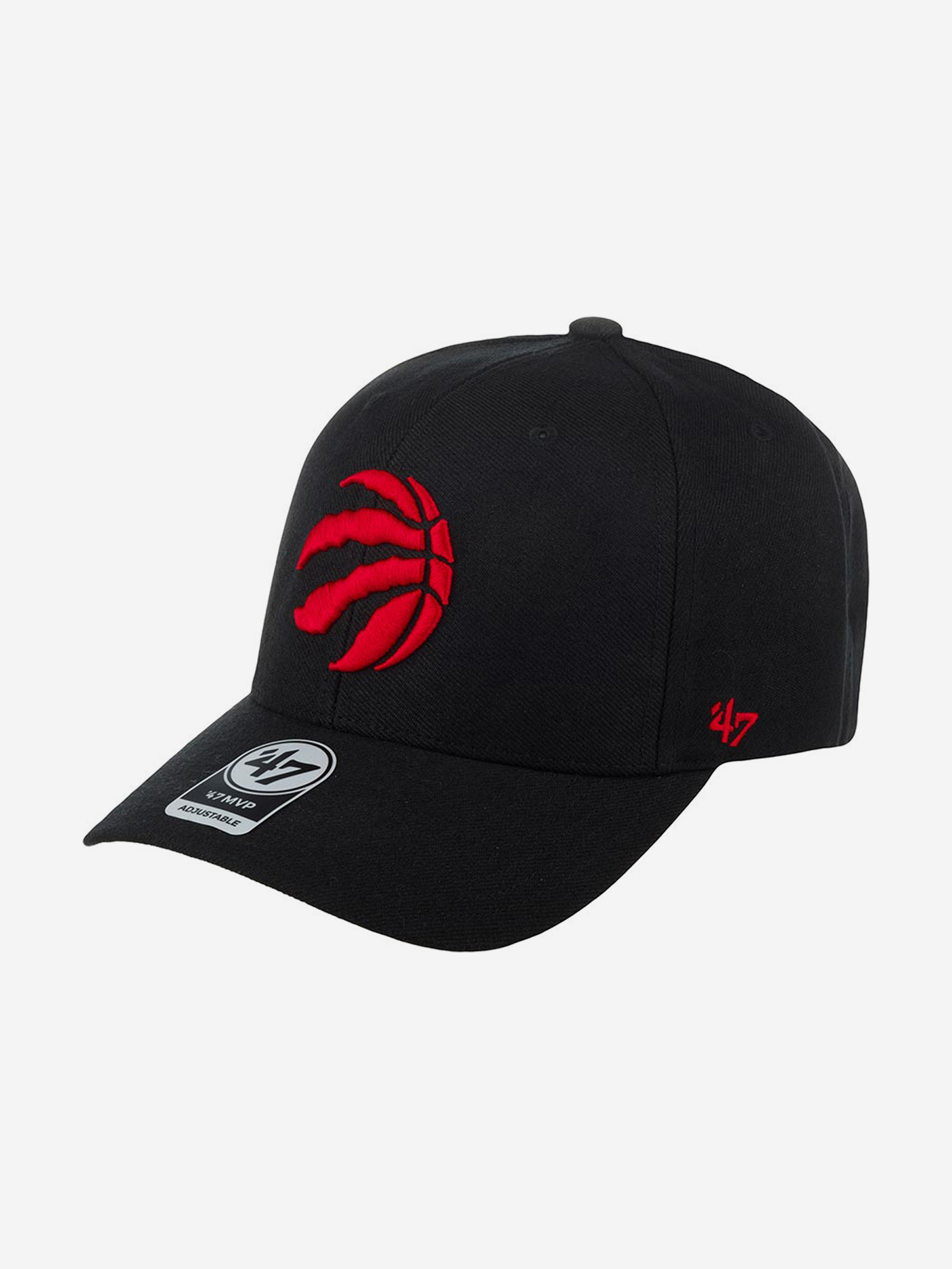 Бейсболка 47 BRAND K-MVP28WBV-BKR Toronto Raptors NBA (черный), Черный