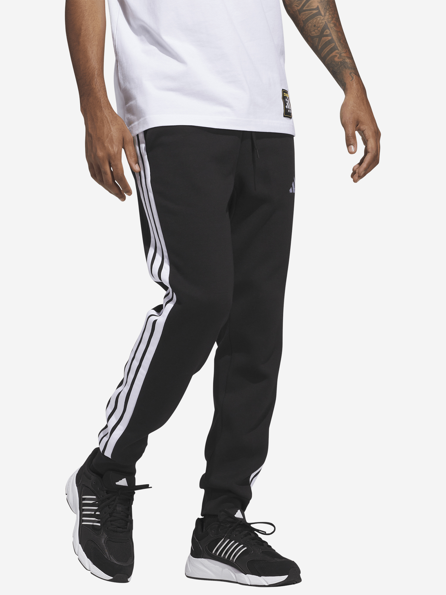 

Брюки флисовые мужские adidas, Черный