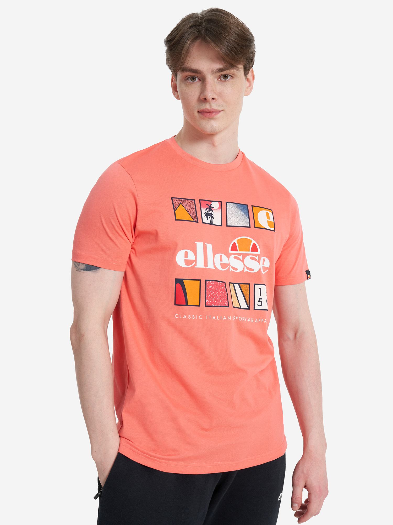 

Футболка мужская Ellesse Souscri, Розовый