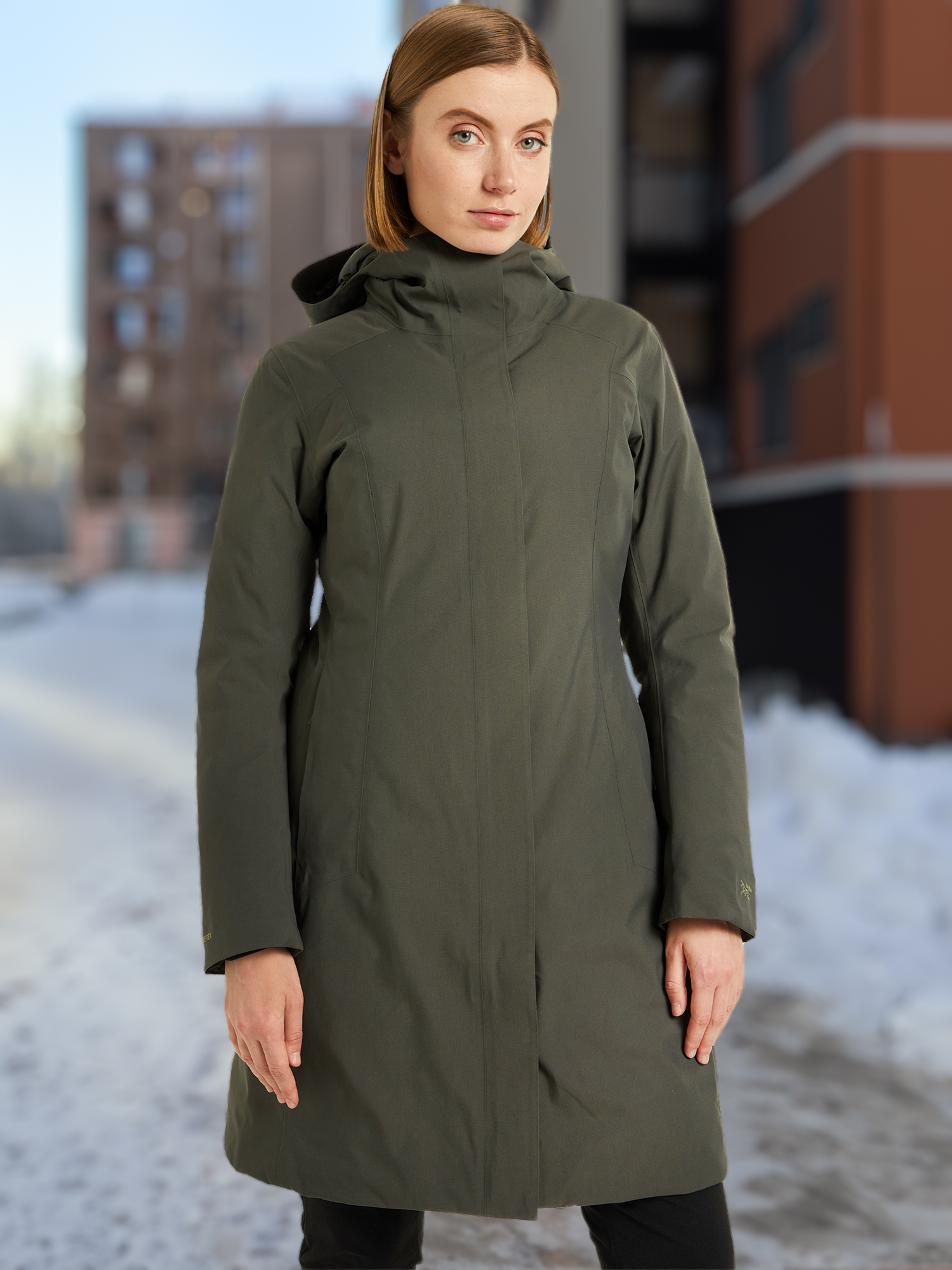 

Пуховик женский Arc'teryx Centrale, Серый
