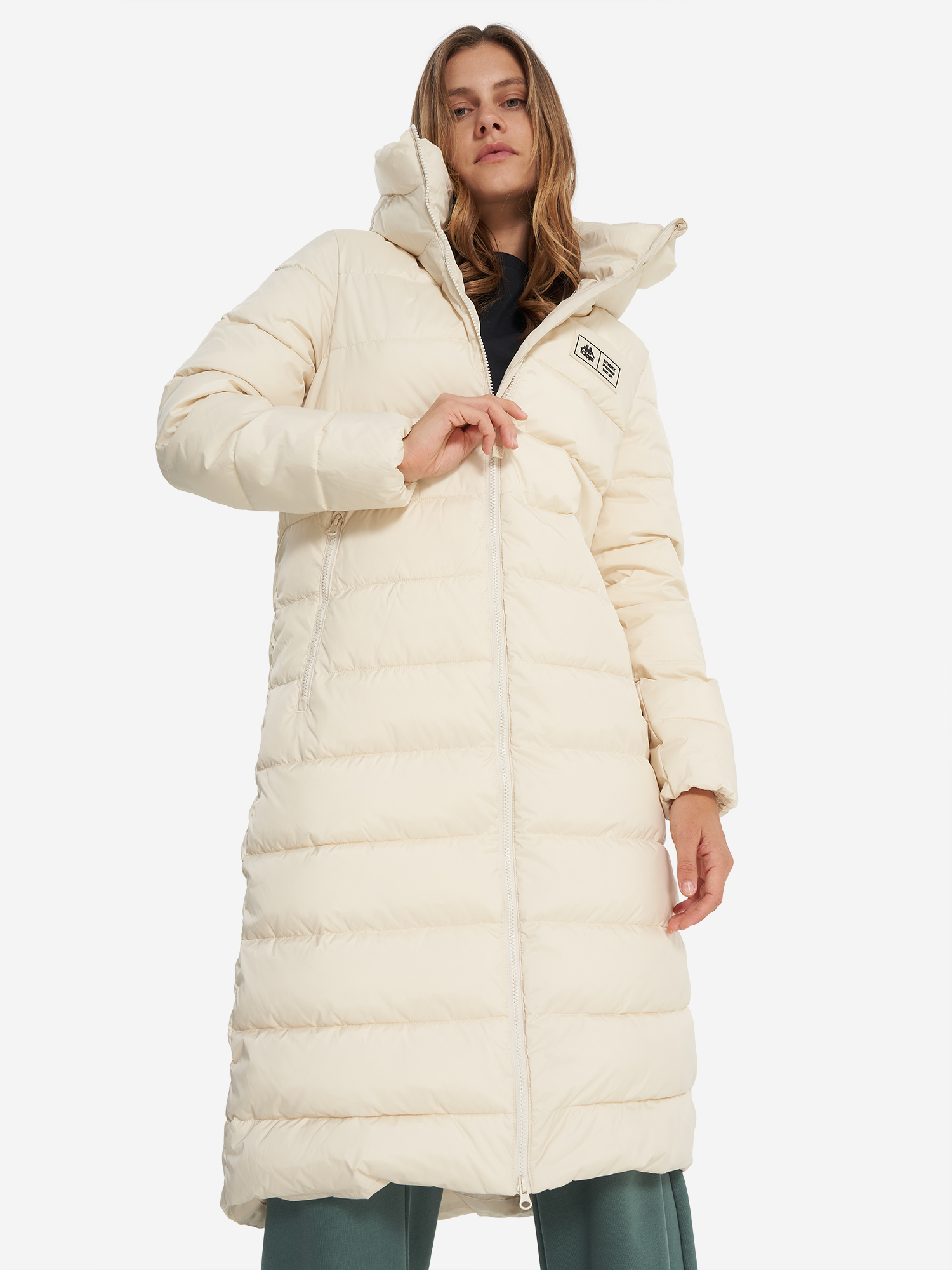 

Пальто утепленное женское Kappa Calore, Бежевый