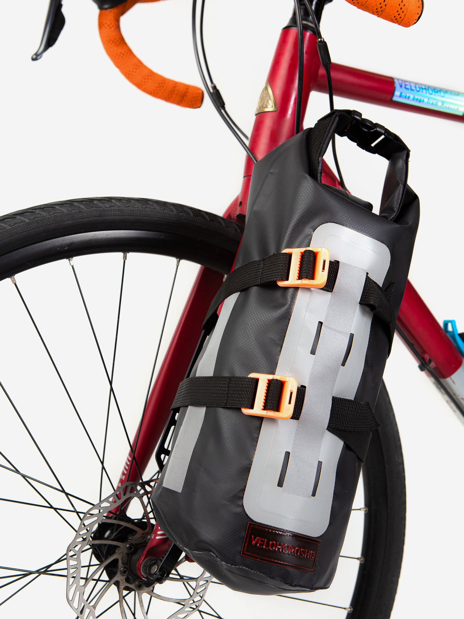 

Велосумка VELOHOROSHO на вилку Fork Pack, черный, Черный
