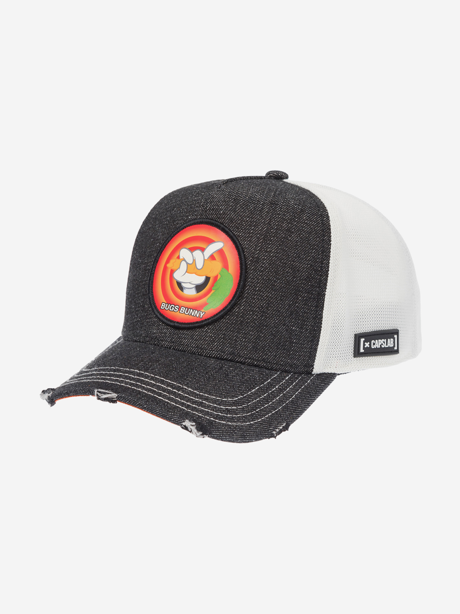 Изображение товара Бейсболка с сеточкой CAPSLAB Looney Tunes Bugs Bunny всесезонная унисекс