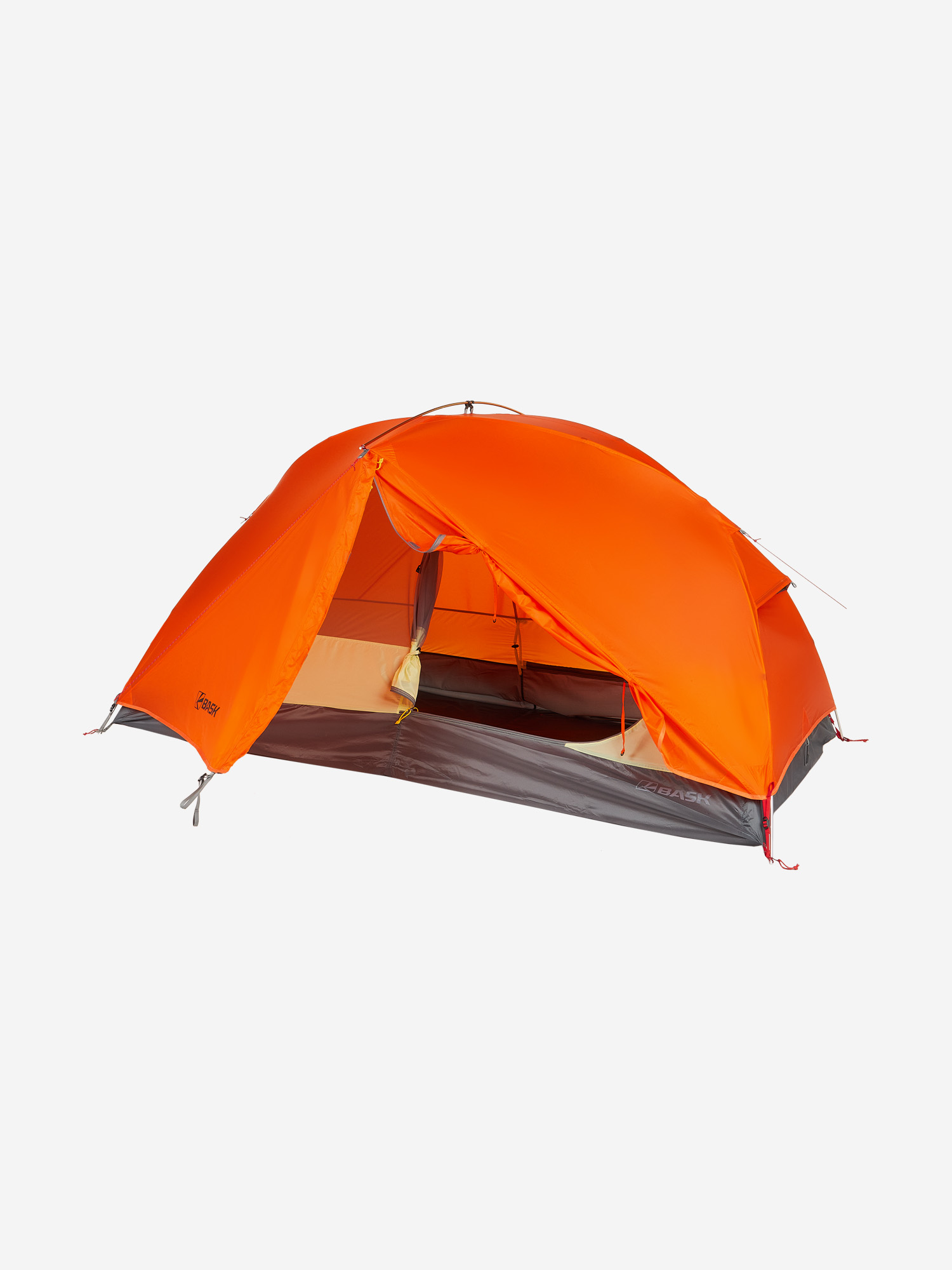 Палатка 2-местная Bask Shark Fin UL 2, Оранжевый палатка 1 местная marmot limestone lanai оранжевый