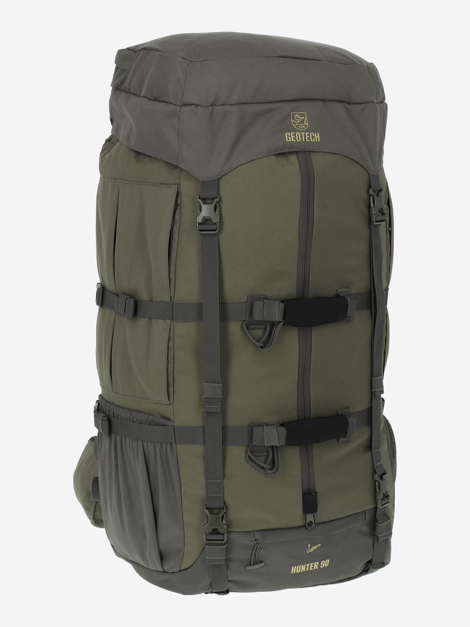 фото Рюкзак geotech hunter, 90 л, зеленый
