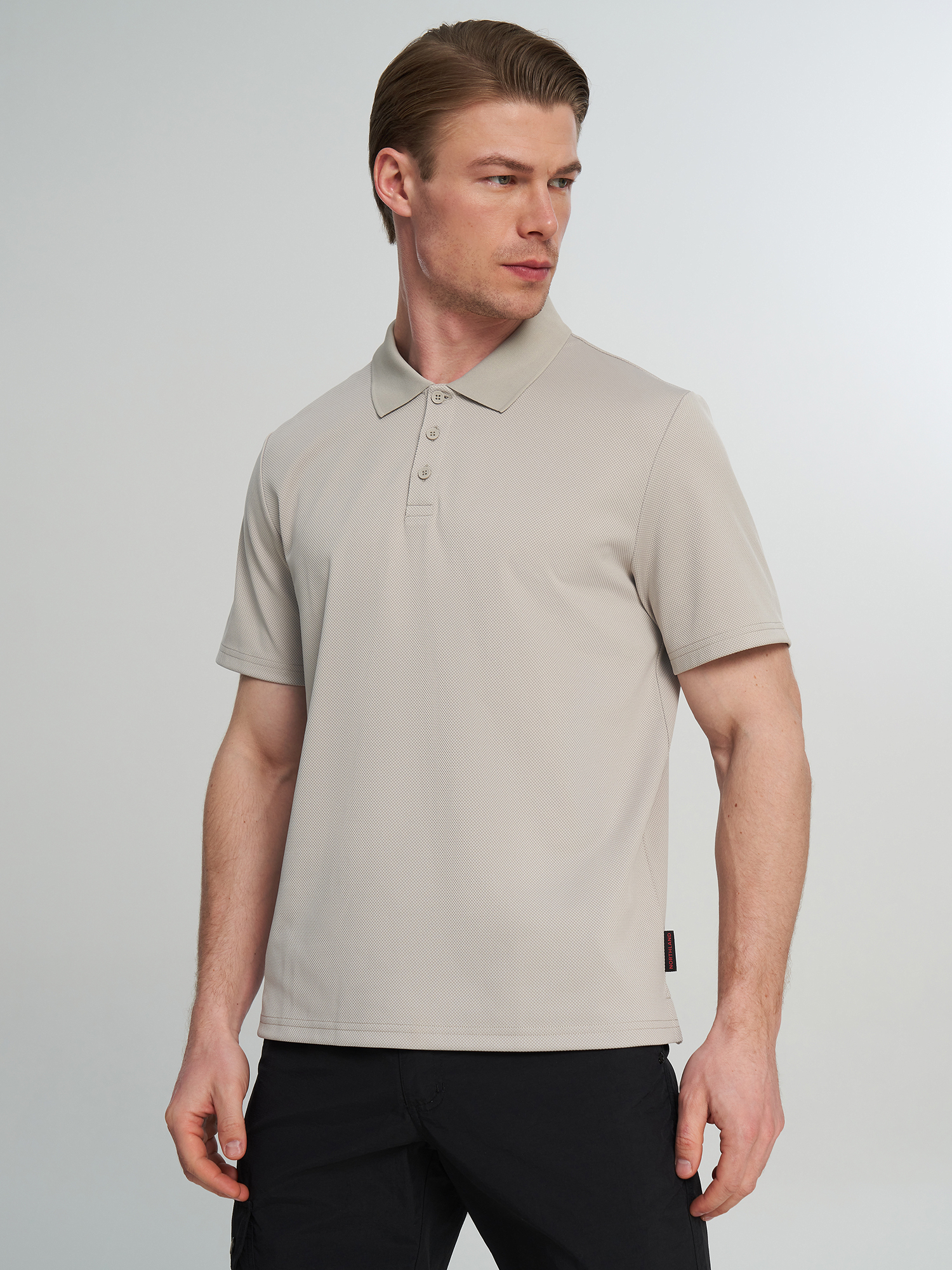 Изображение товара Поло мужское Northland, Бежевый Изображение товара Поло мужское Northland, Бежевый