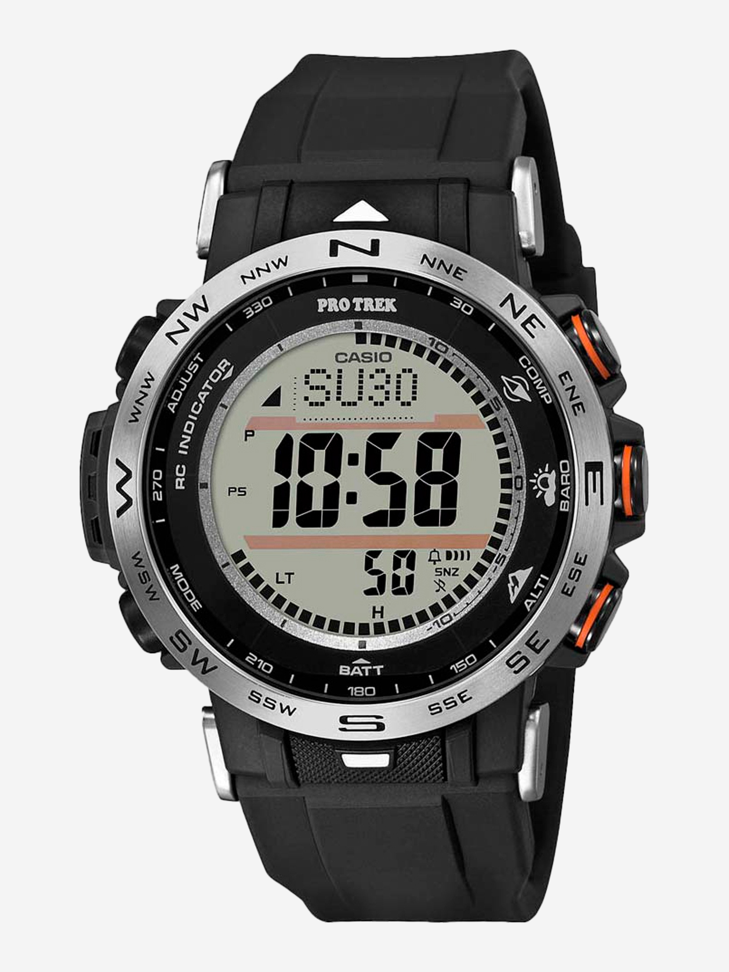 

Спортивные часы CASIO PRW-30-1A, Черный